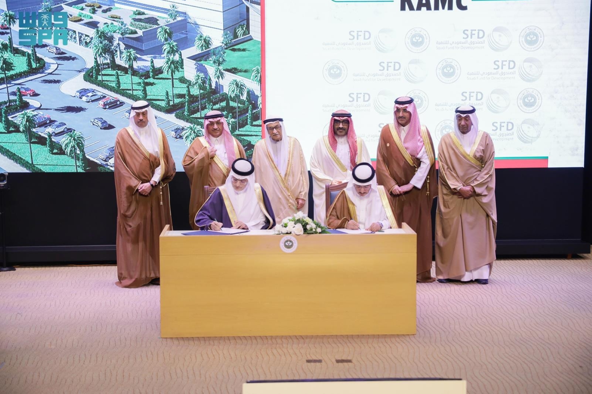 استكمال مشروع مدينة الملك عبدالله الطبية في البحرين