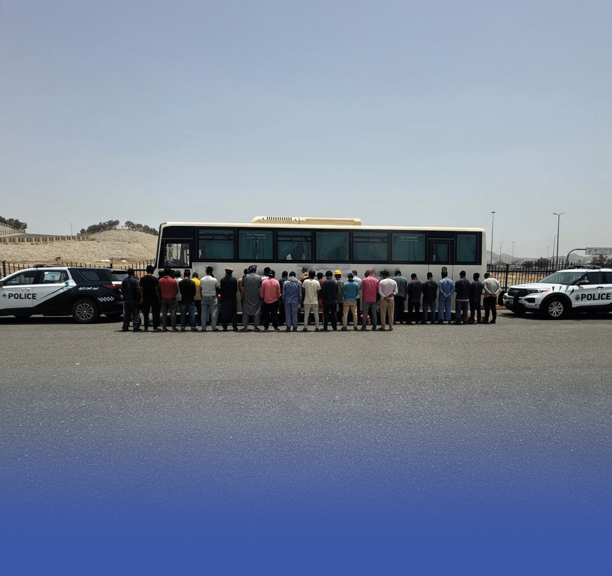 ضبط مقيم لنقله 35 شخصًا لا يحملون تصاريح حج