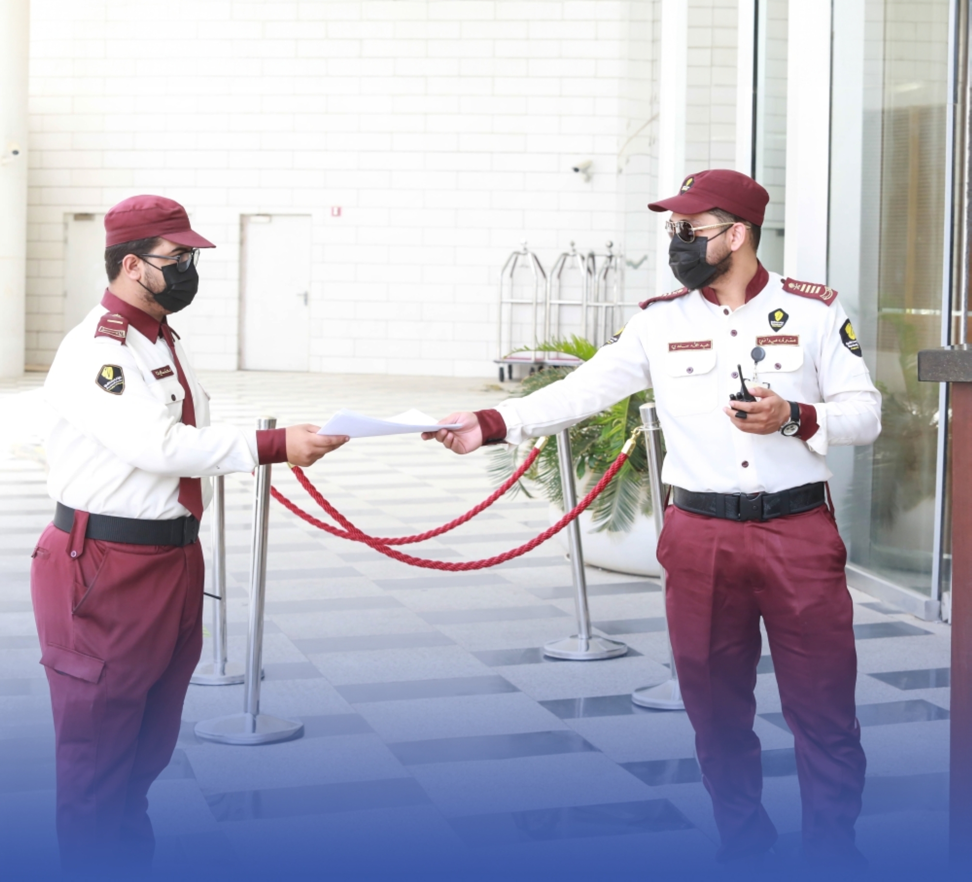 قصر الحراسات الأمنية في 8 أنشطة على وقت العمل