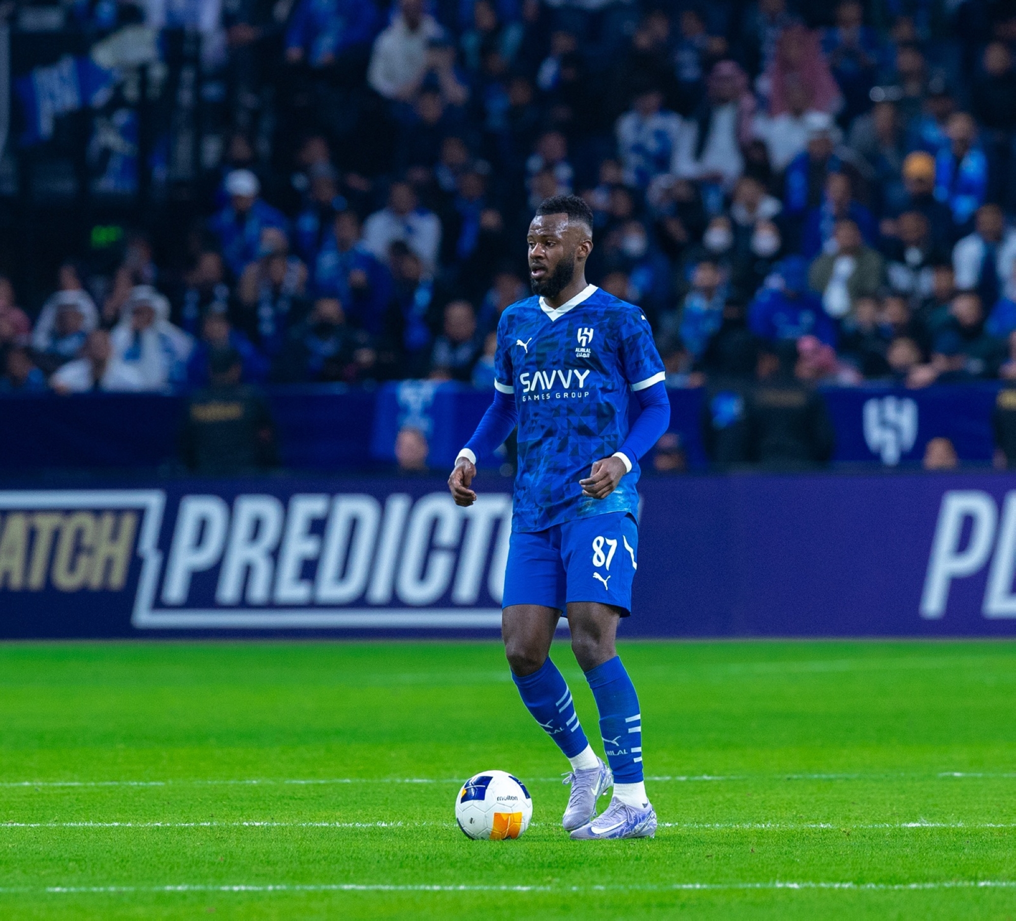 جاهزية تمبكتي لمباراة الهلال والوحدة