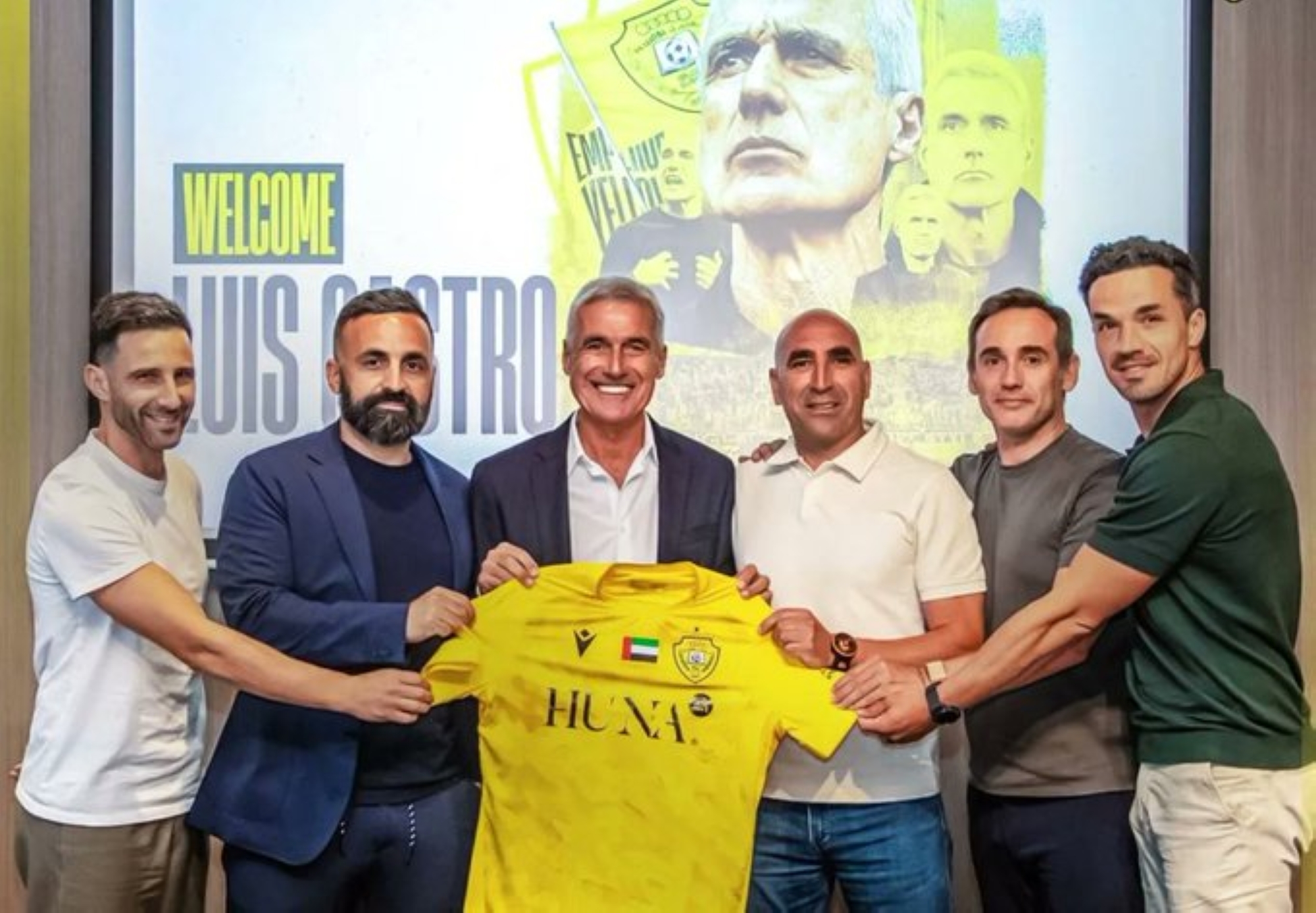 الوصل الإماراتي يتعاقد مع مدرب النصر السابق كاسترو