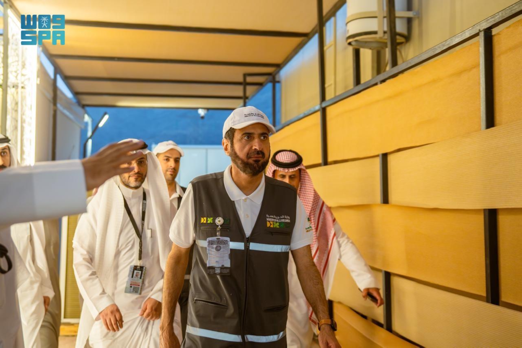 الربيعة يطمئن على جاهزية عرفات لاستقبال الحجاج غدا
