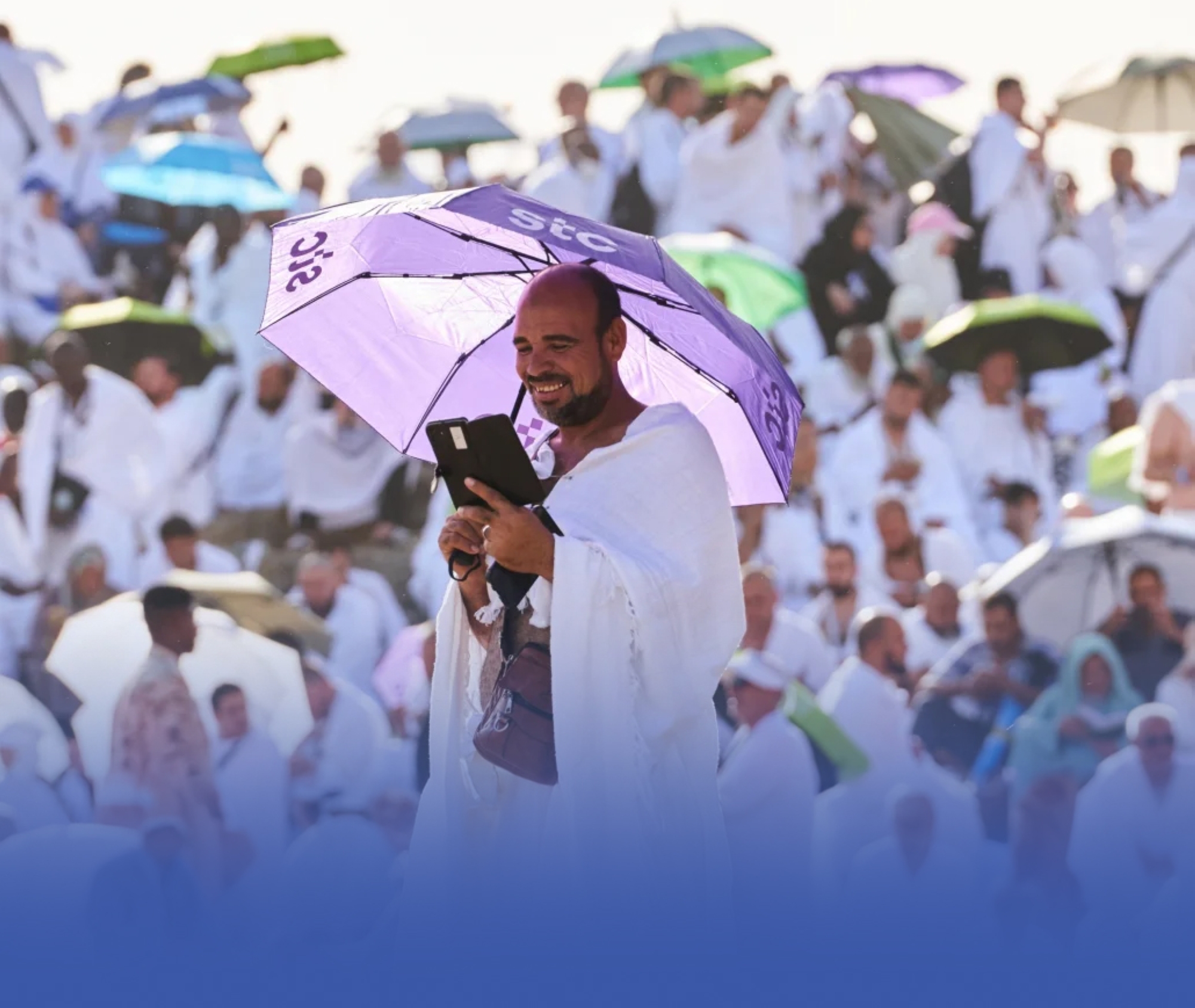 شبكة stc لِـ 5G  تسجل اعلى ساعات مشغولية في تاريخ مشعر عرفات بنسبة تفوق 90% وبتجربة عميل غير مسبوقة