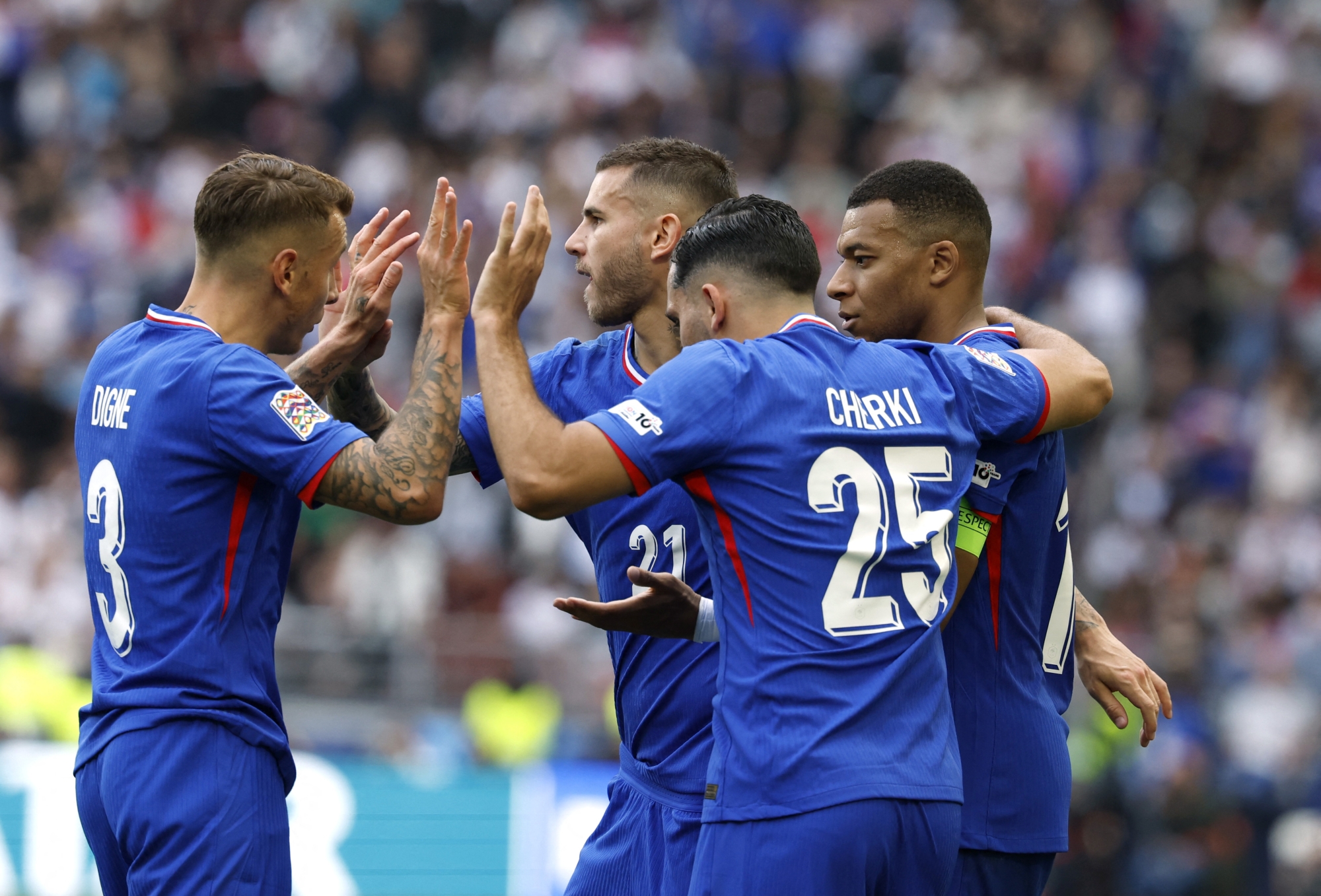 فرنسا تحسم برونزية دوري الأمم على حساب ألمانيا