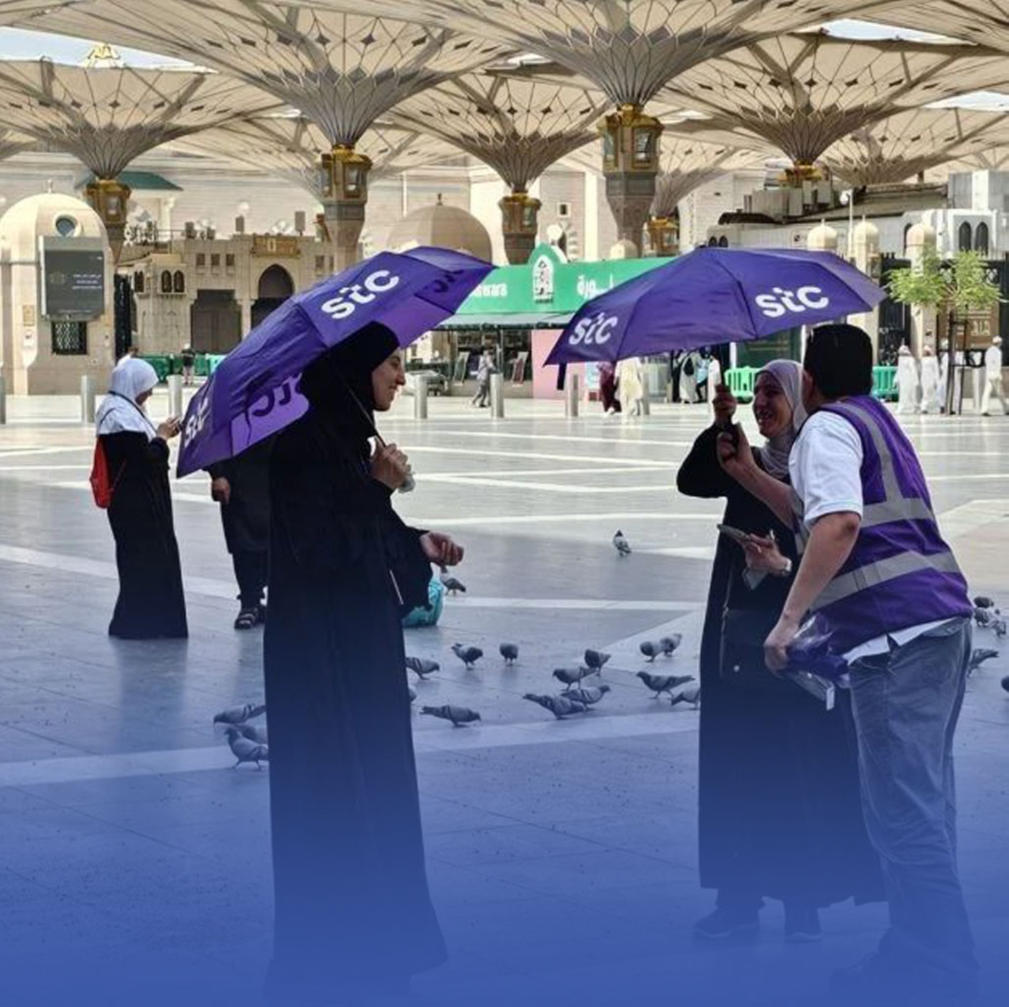 stc تعزز جاهزيتها الرقمية في المدينة المنورة مع وصول الحجاج