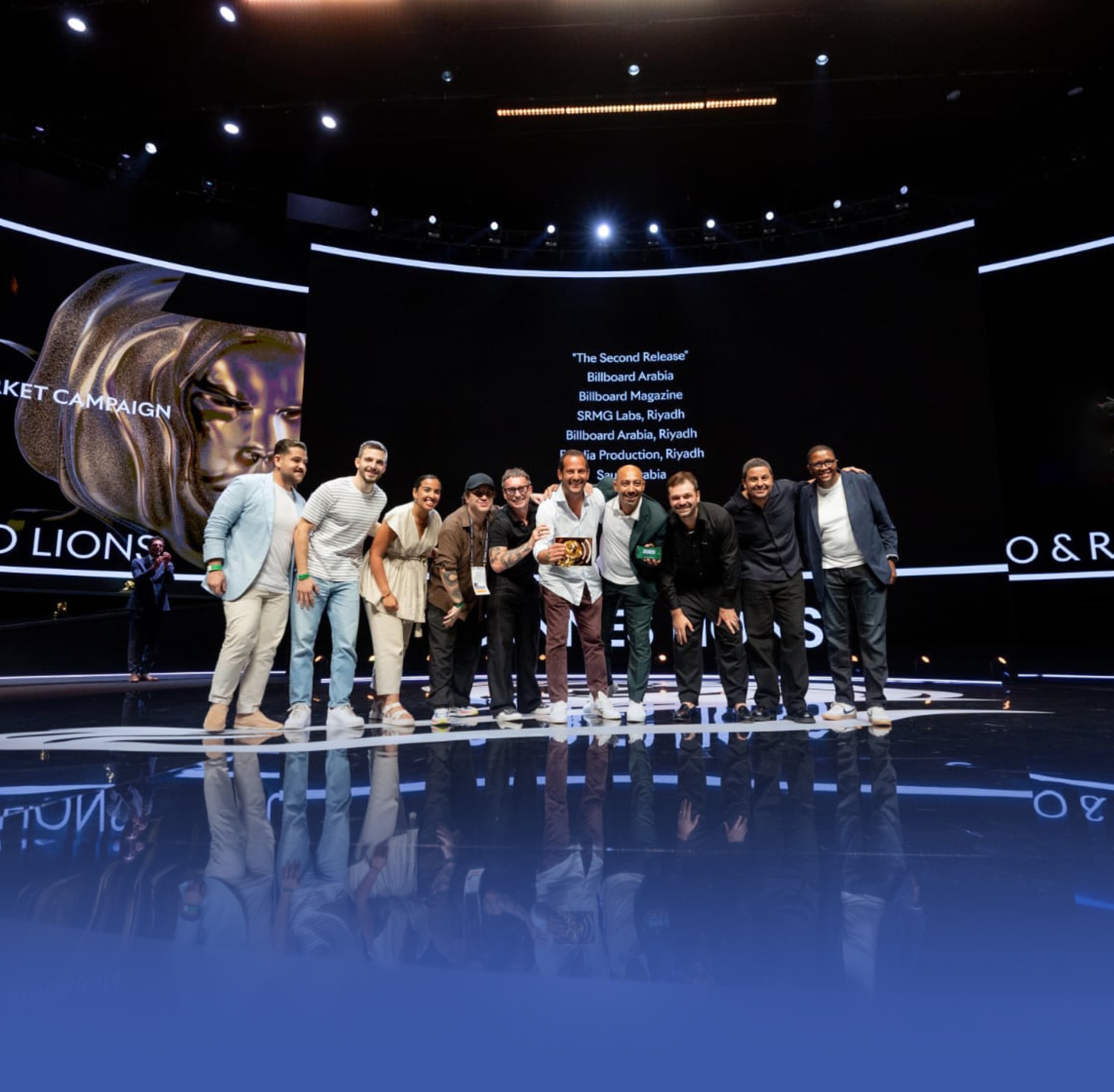 "SRMG Labs" تحصد جائزتين ذهبية وفضية في "كان ليونز"