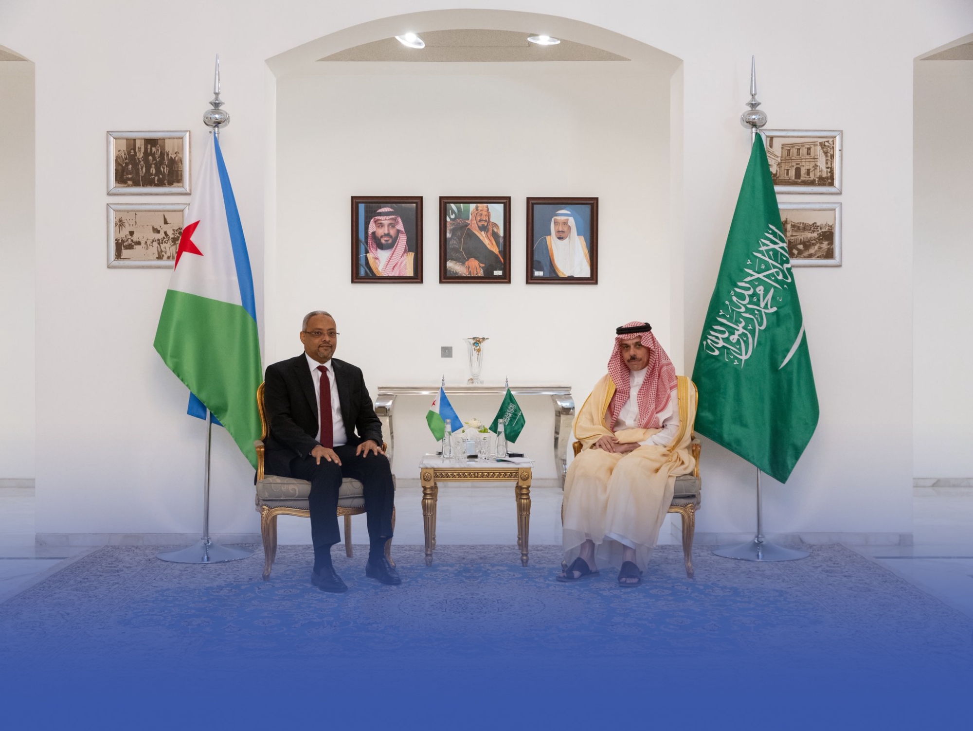 وزير الخارجية يرأس اجتماع "المشاورات السياسية" بين المملكة وجيبوتي
