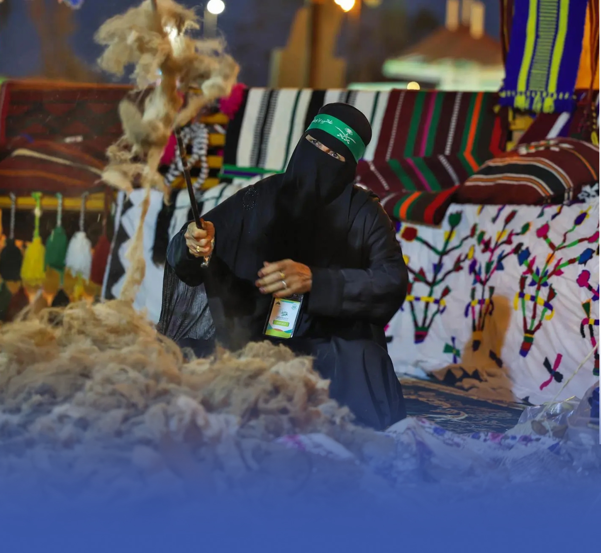 السدو بالشمال.. فن يستمد حيويته من الهوية الوطنية
