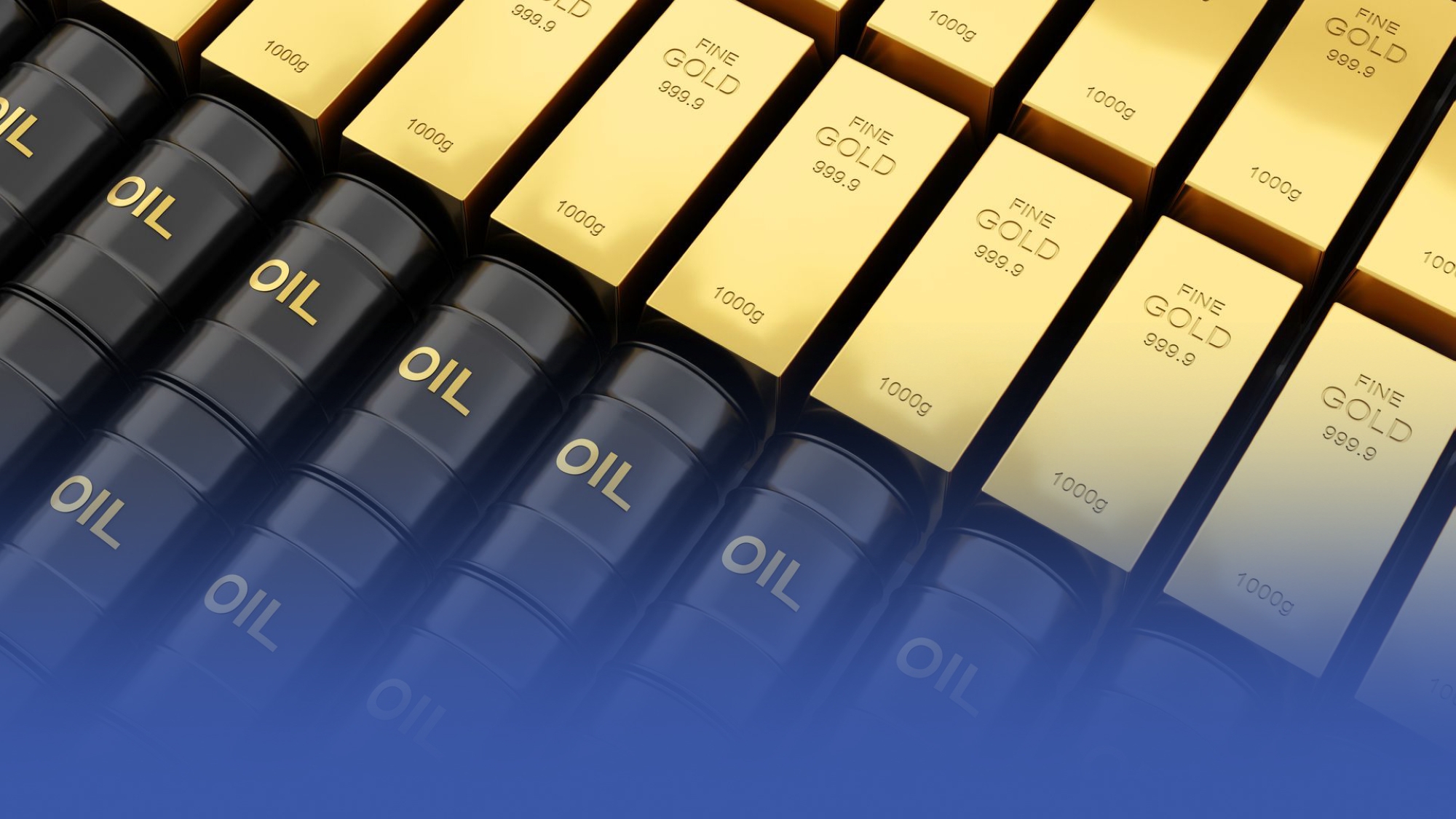 استقرار النفط وارتفاع الذهب وسط تصعيد الحرب التجارية