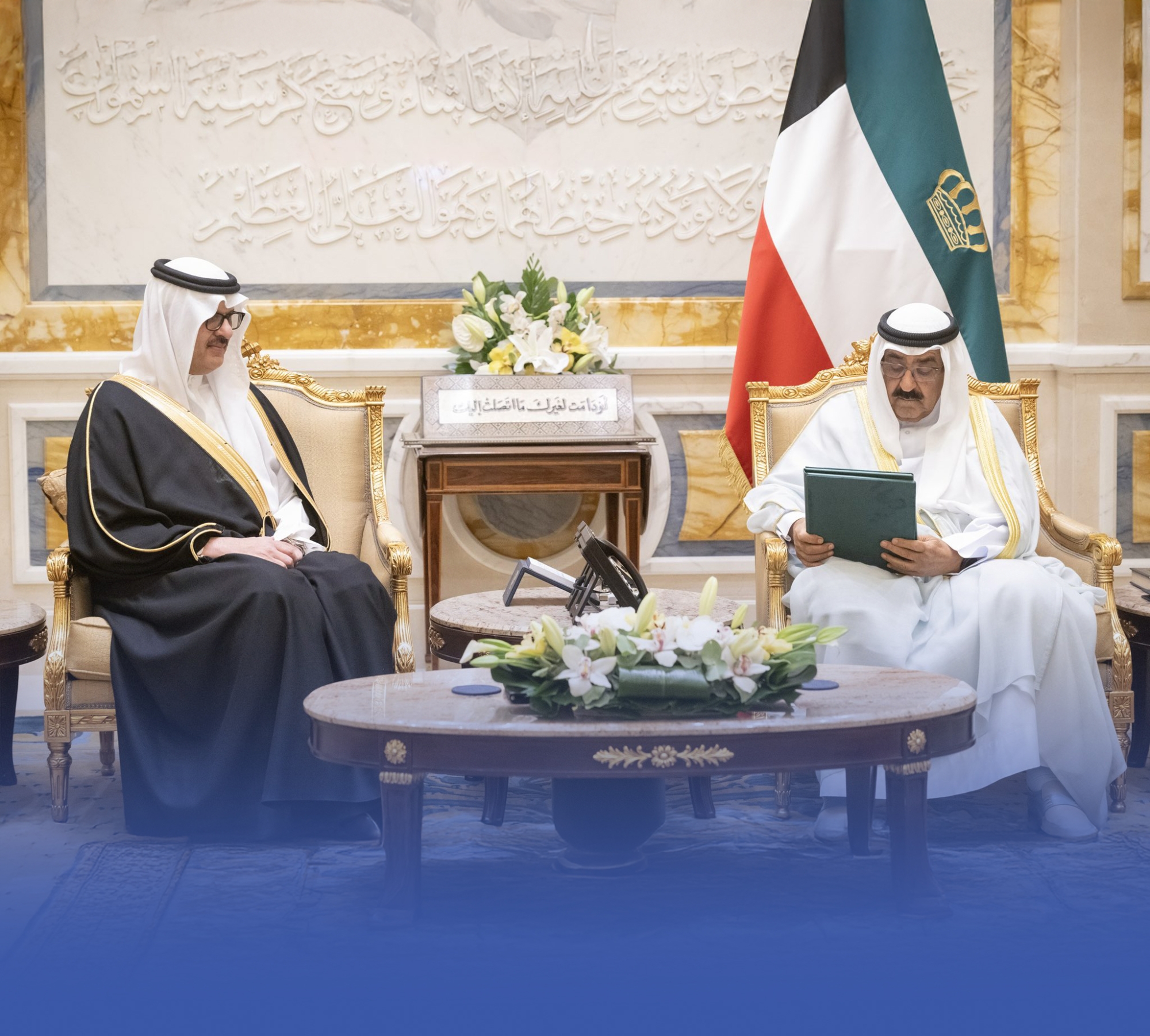 ولي العهد يدعو أمير الكويت لـ"مستقبل الاستثمار"