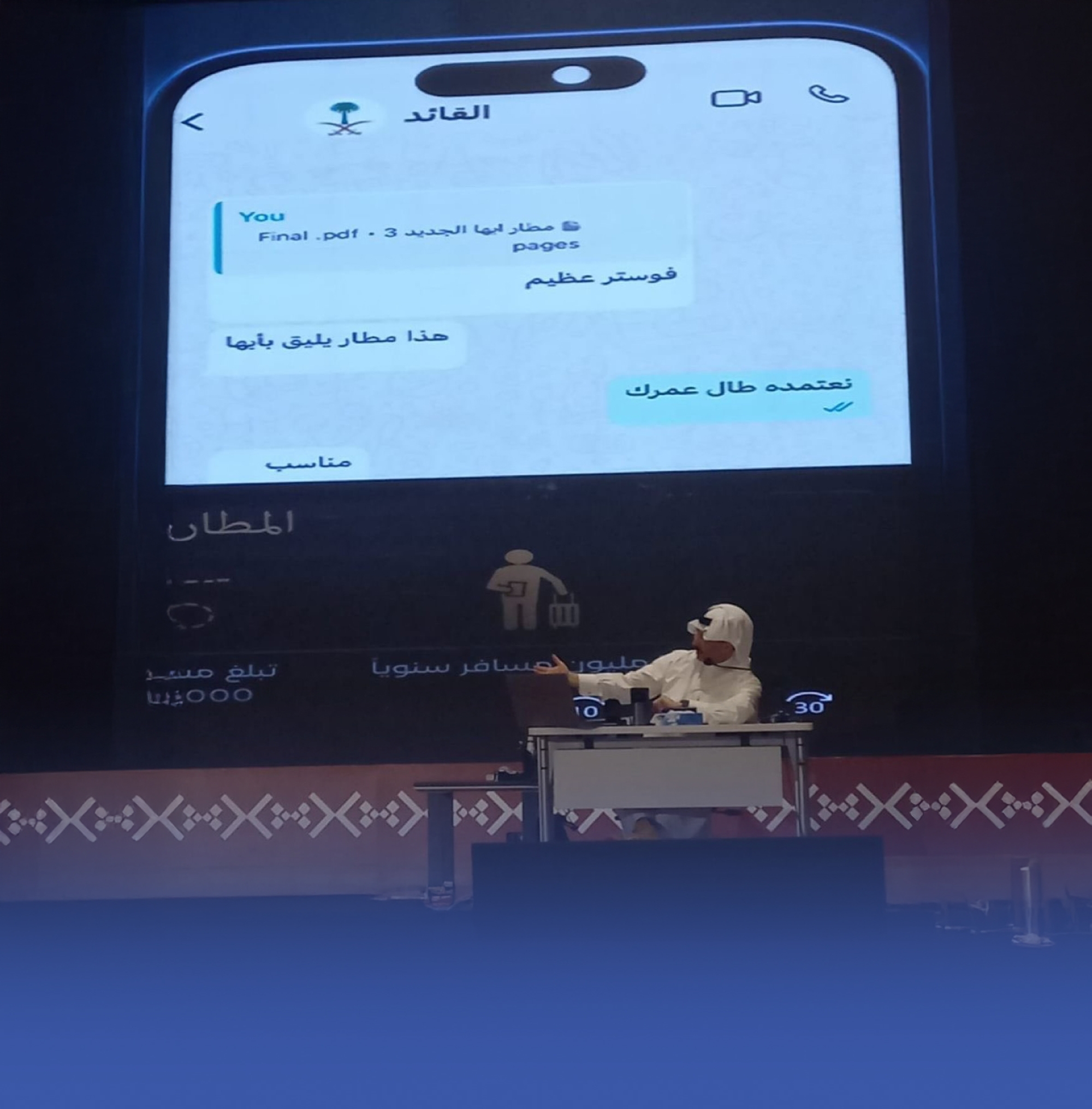 تفاعُل واسع مع صورة محادثة ولي العهد وأمير عسير