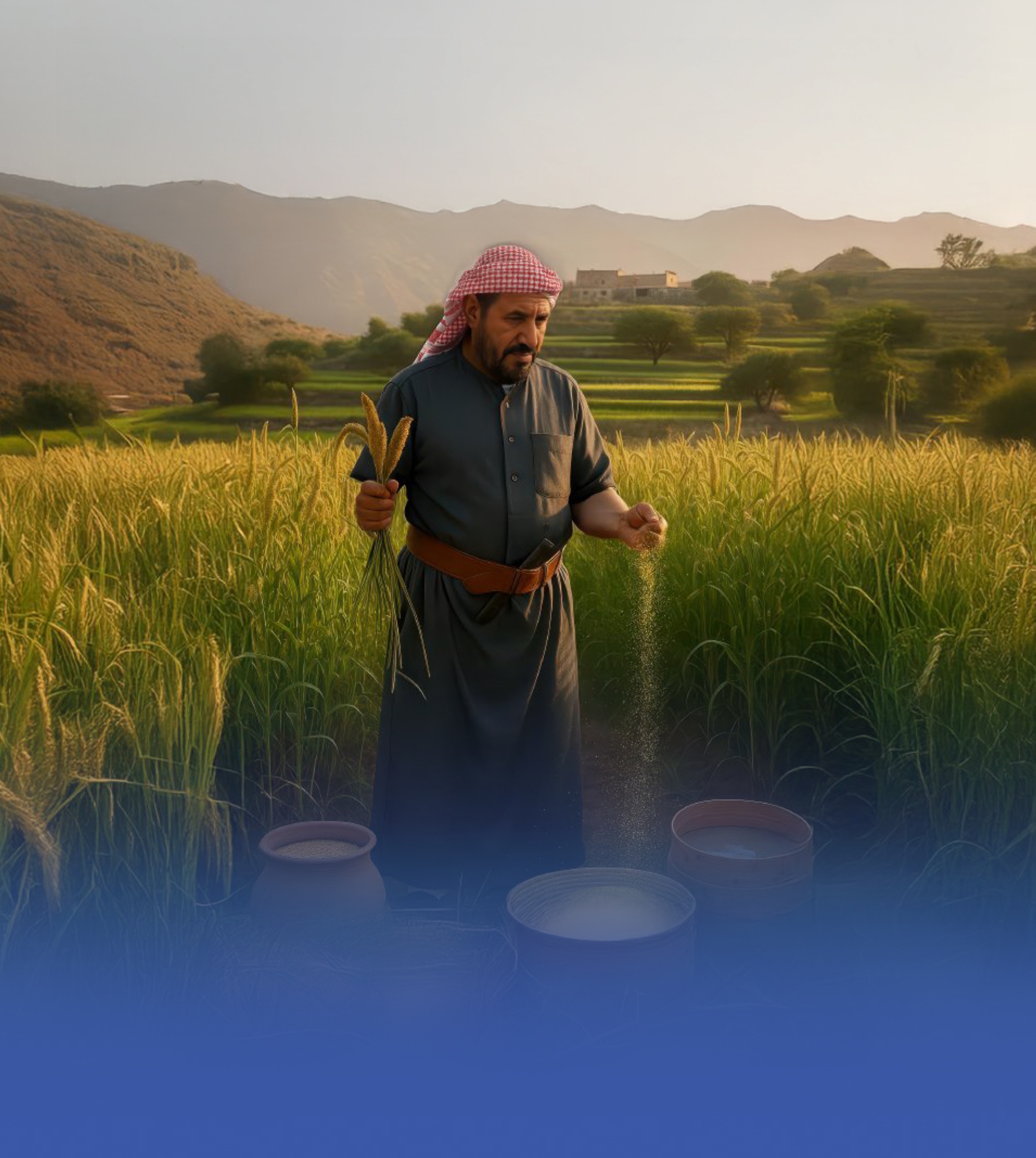 قصة سعودي أحيا زراعة الدخن البلدي بجودة عالية