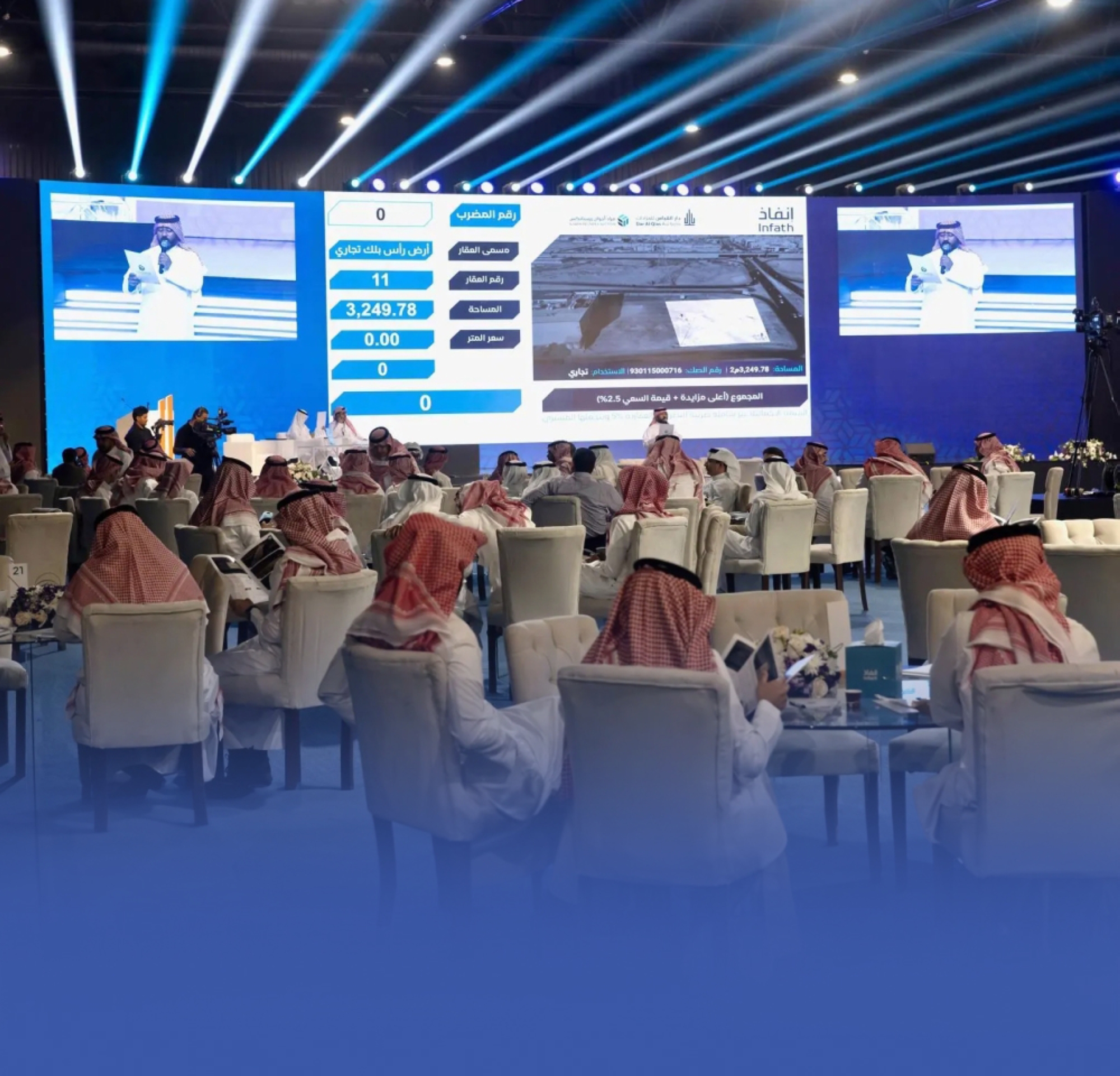 بيع قطعتي أرض بـ42 مليون ريال في مزاد بجدة