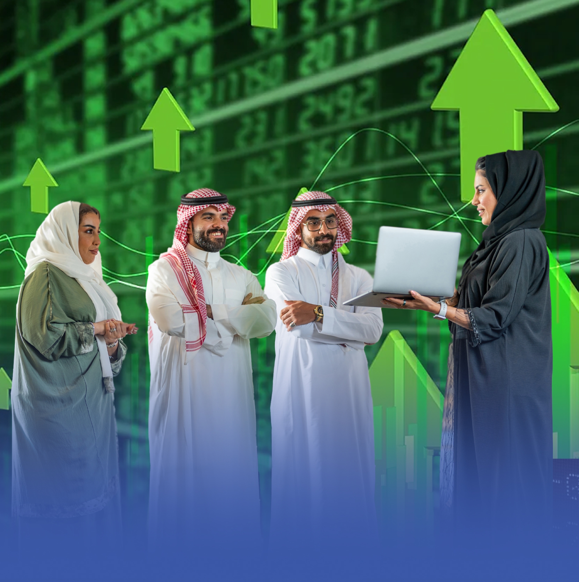 "تاسي" يرتفع 64 نقطة بتداولات 3.2 مليار ريال
