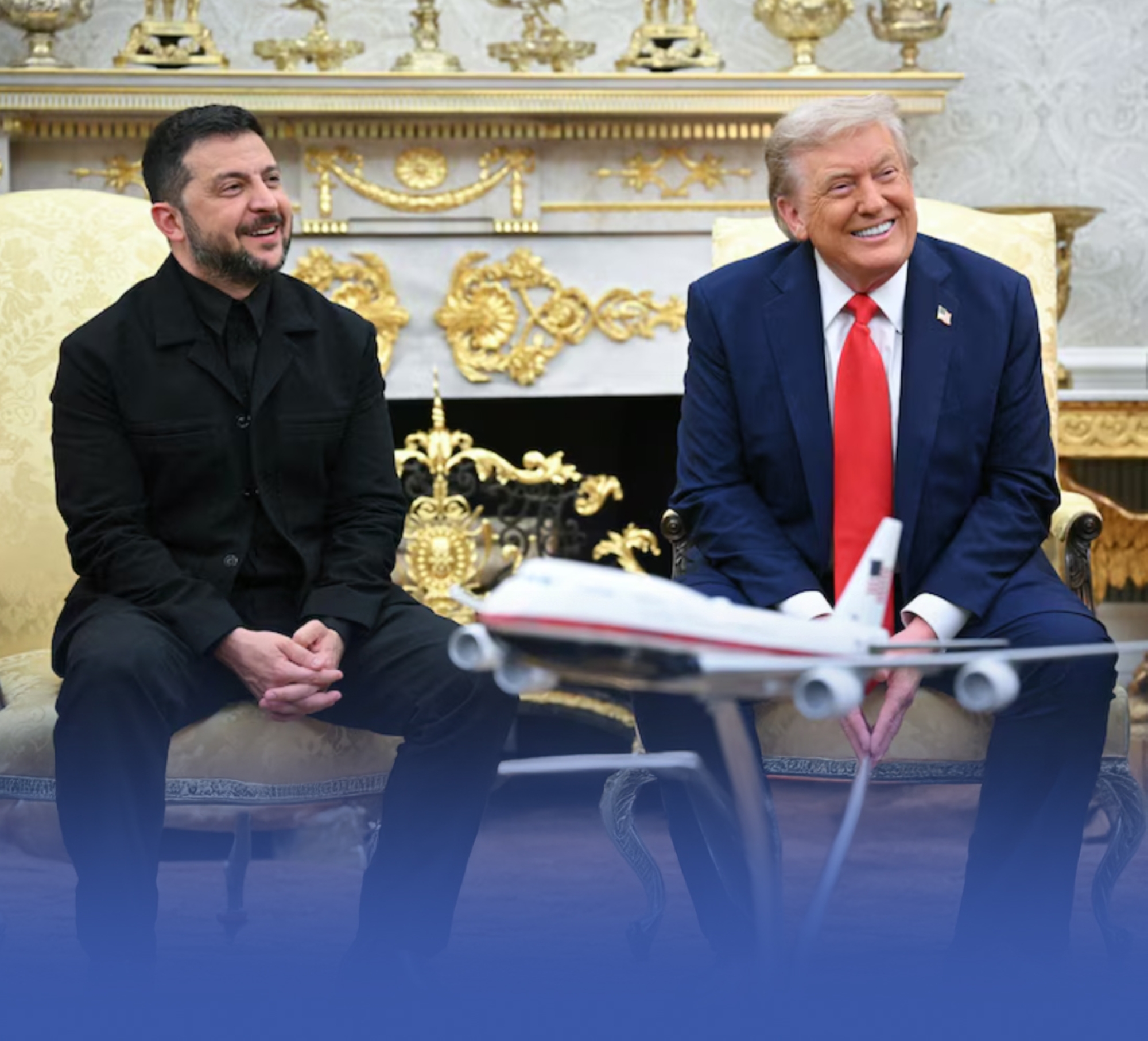 ترامب يلتقي زيلينسكي لبحث خُطَط إنهاء الحرب