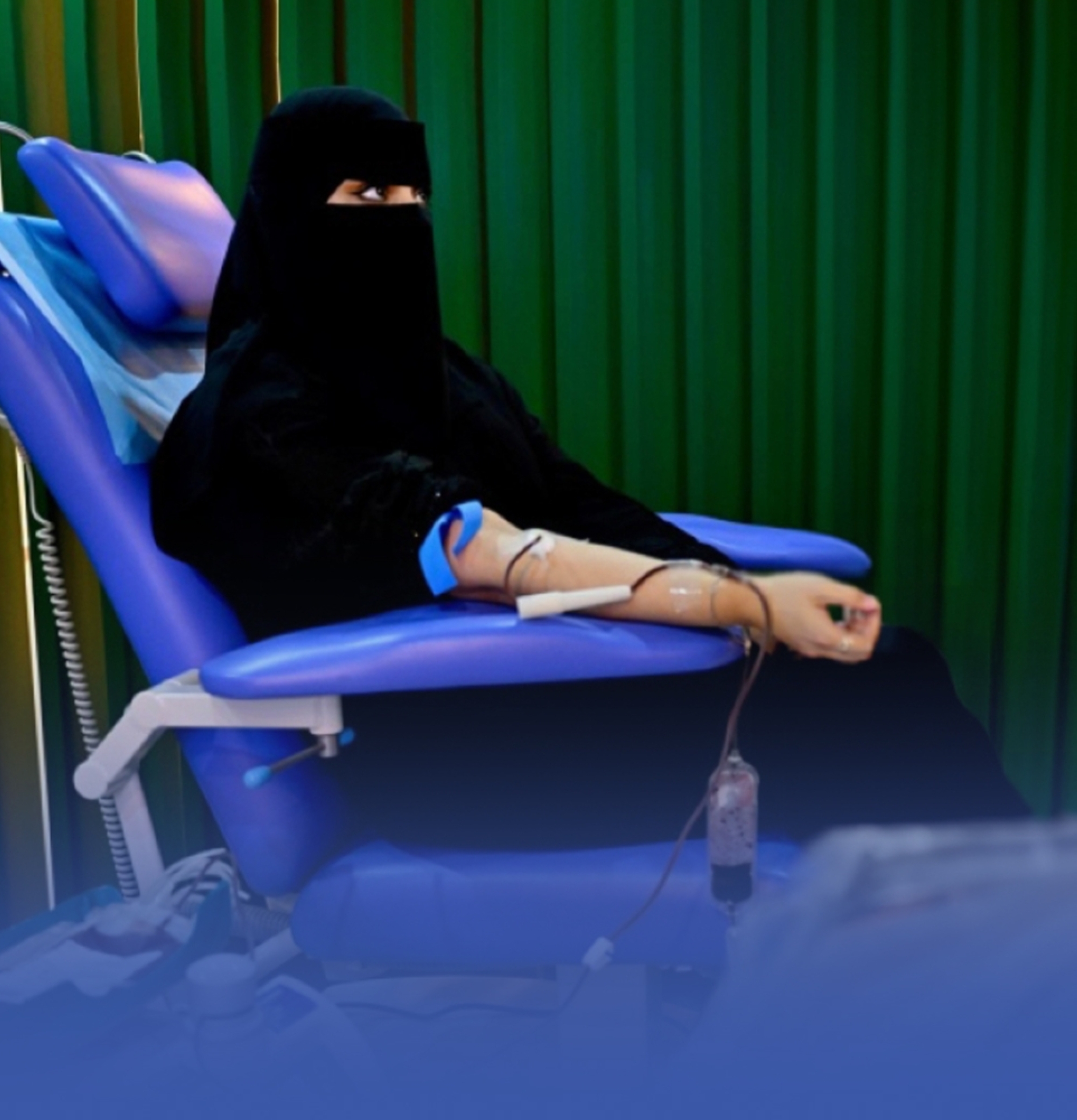 إقبال كبير على المراكز الصحية للتبرع بالدم
