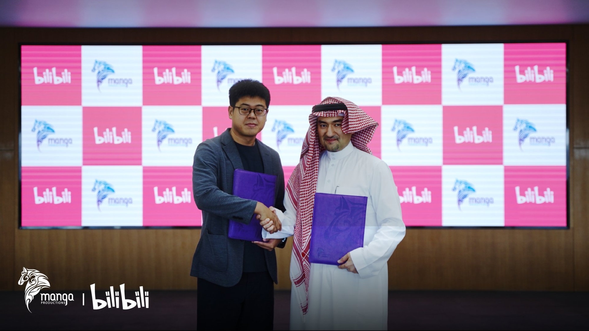 شراكة بين مانجا للإنتاج ومنصة "بيلي بيلي" الصينية