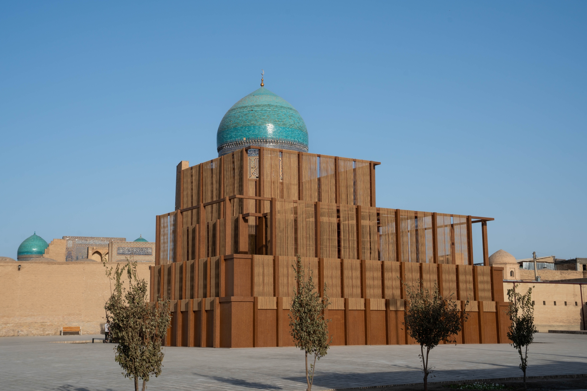 "بينالي الدرعية" يعرض التصميم الفائز بجائزة المصلى في بخارى