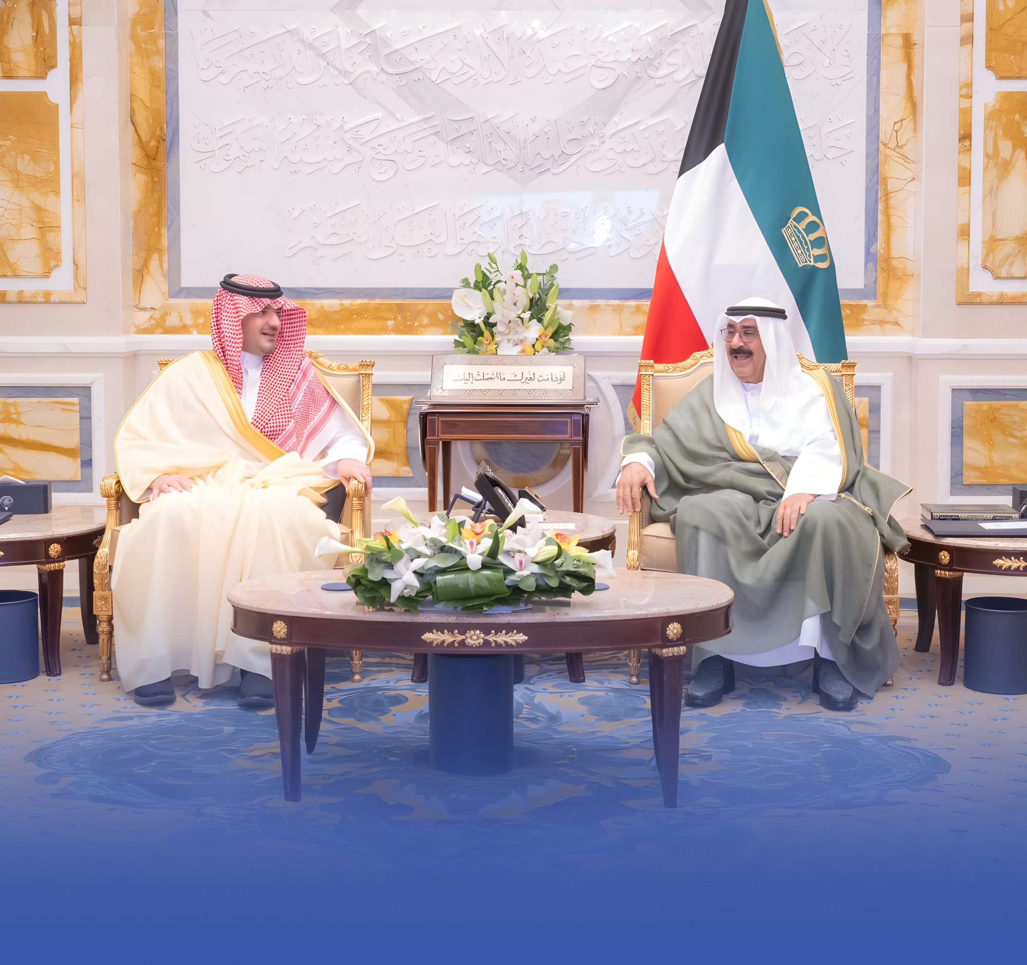 وزير الداخلية وأمير الكويت يبحثان التعاون الأمني