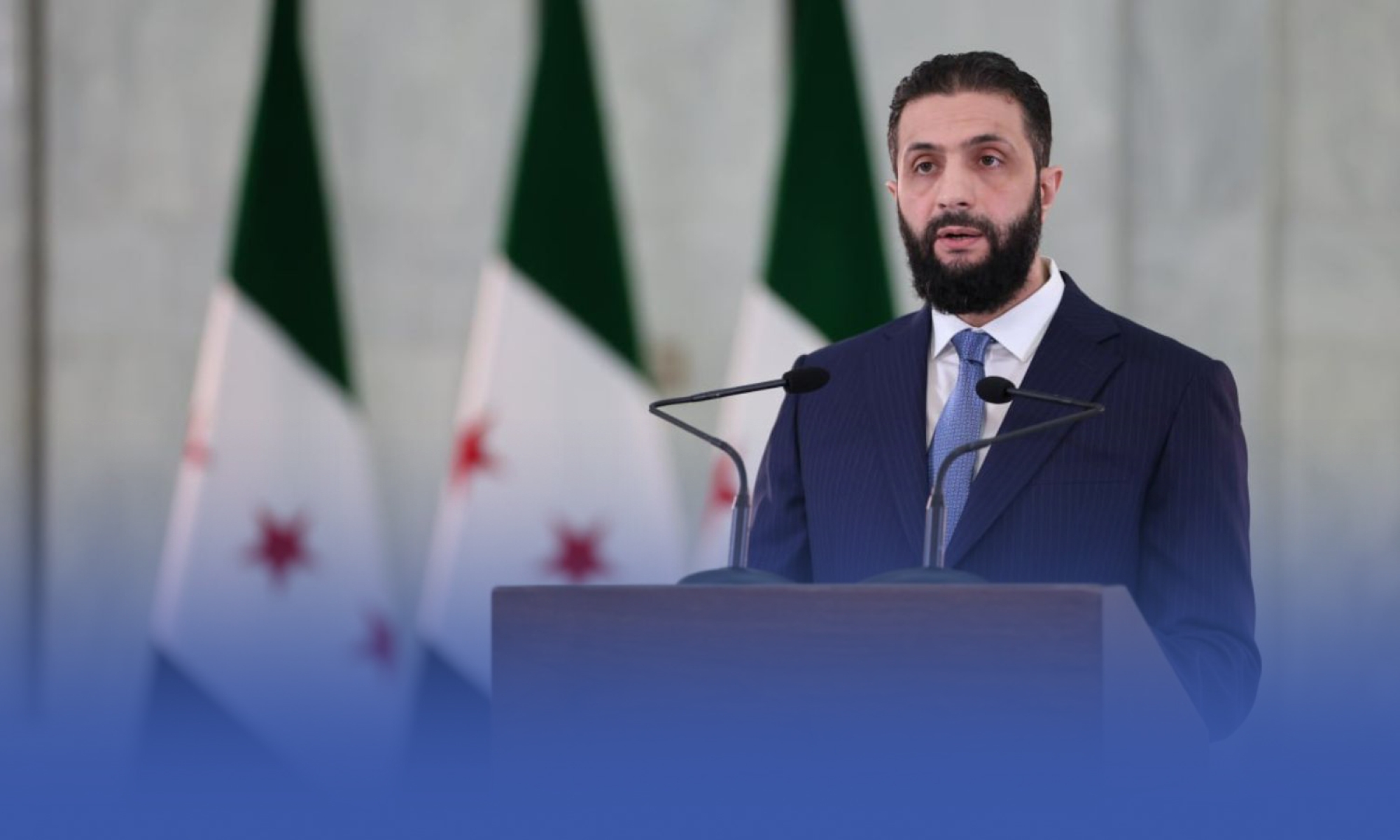 الشرع: سوريا عاشت 60 عامًا تحت وطأة نظام ظالم