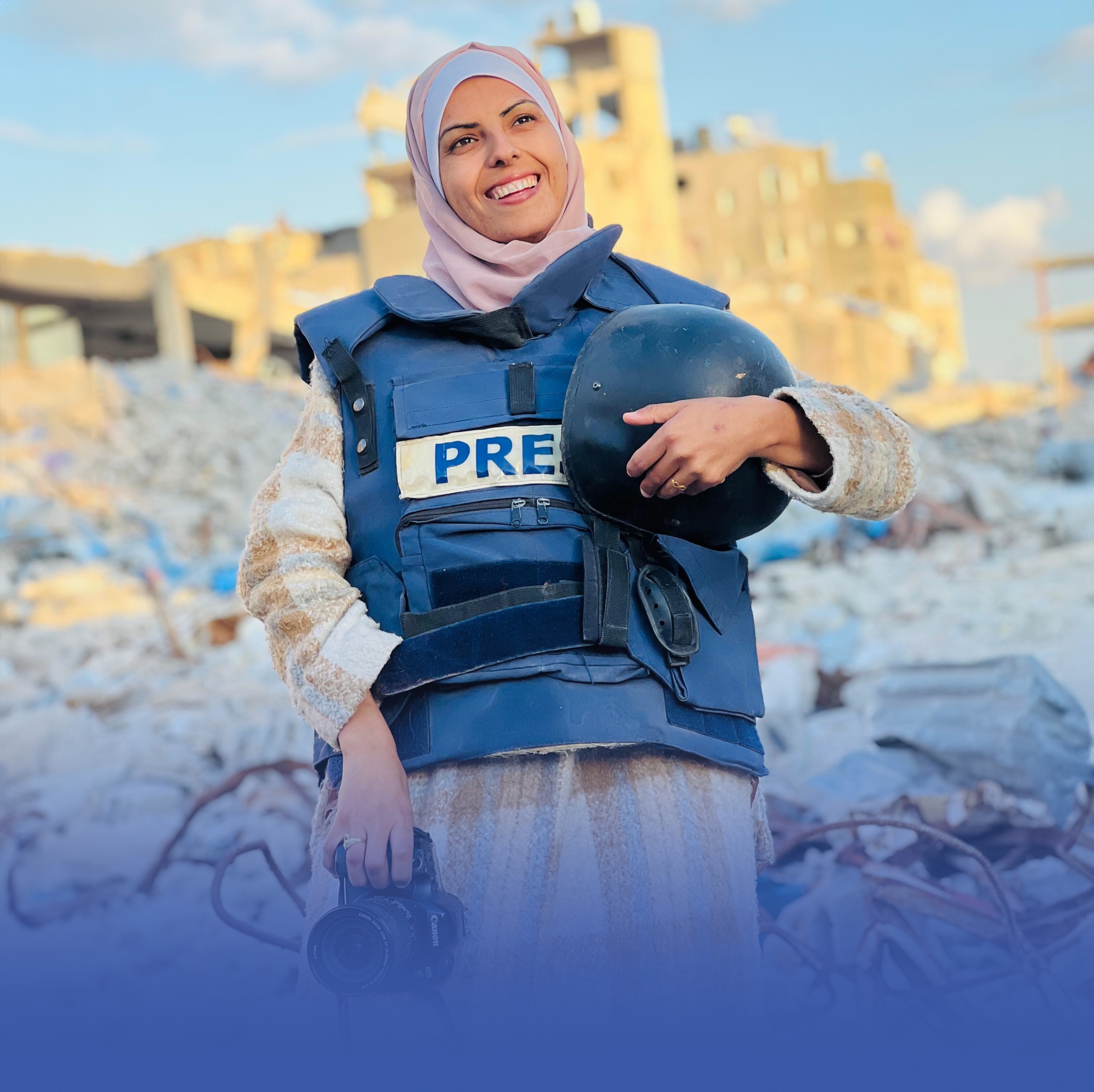 مراسلة إندبندنت عربية مريم أبو دقة تفوز بجائزة عالمية