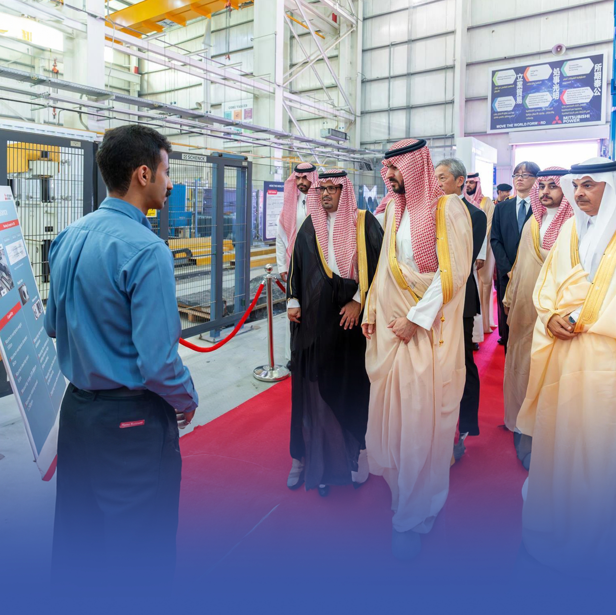 إطلاق أول توربين غاز يُجمّع محلياً بالشرقية