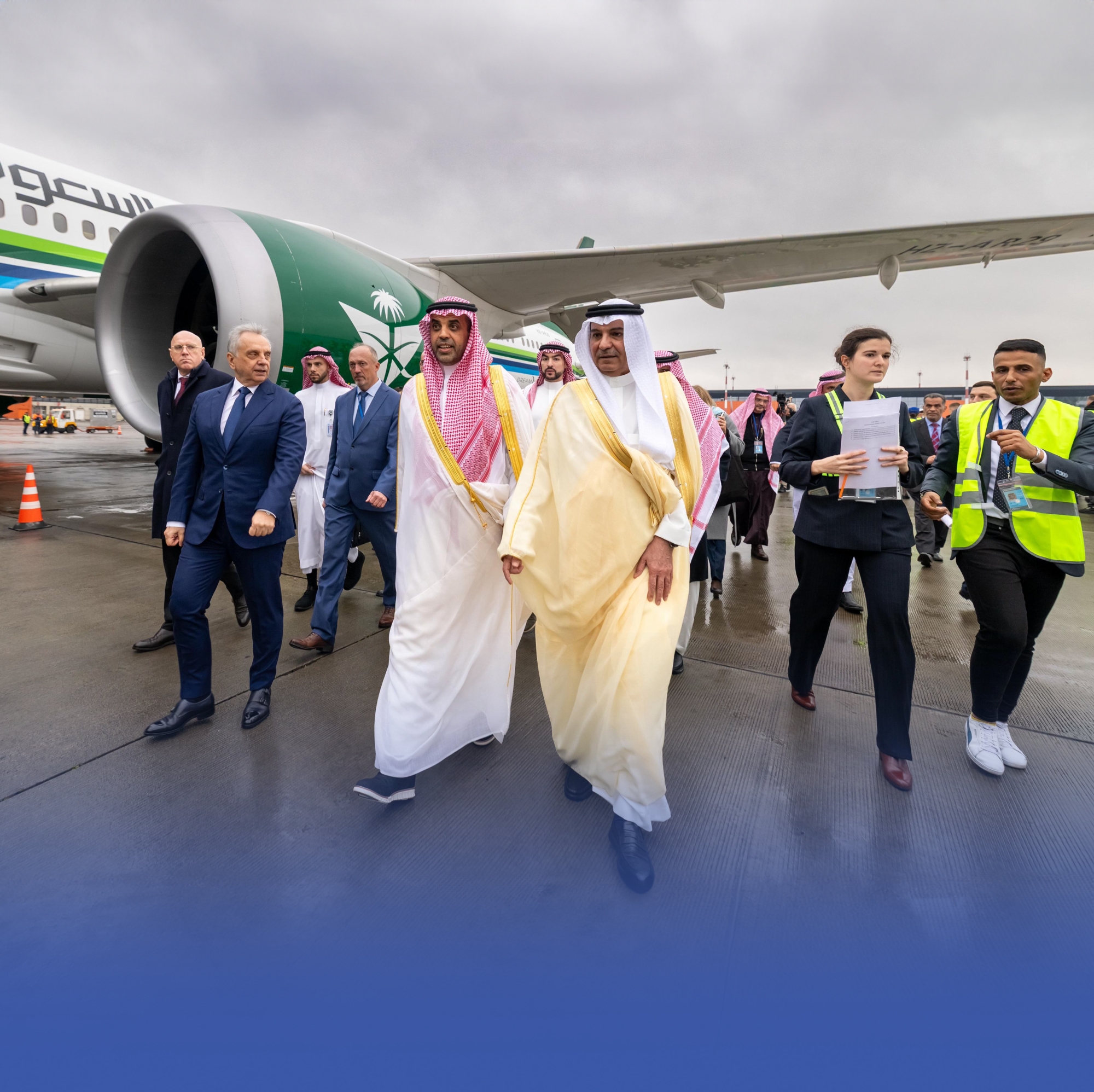 الخطوط السعودية تدشن أولى رحلاتها المباشرة إلى موسكو
