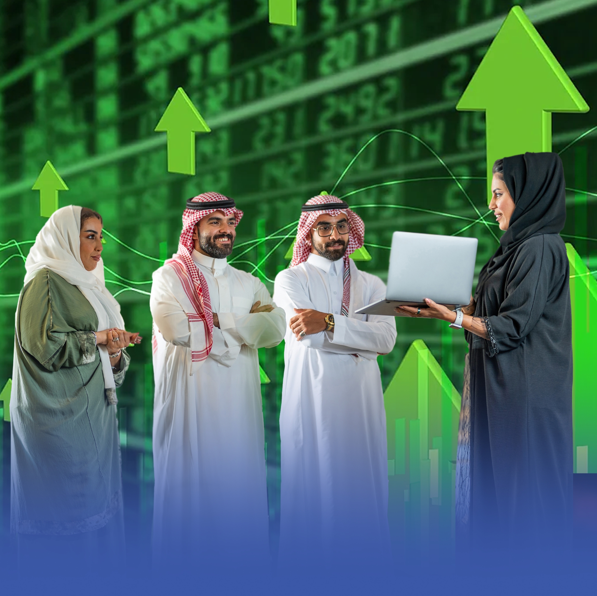سوق الأسهم يُغلق مرتفعاً 14.4 نقطة بتداولات 6.1 مليار