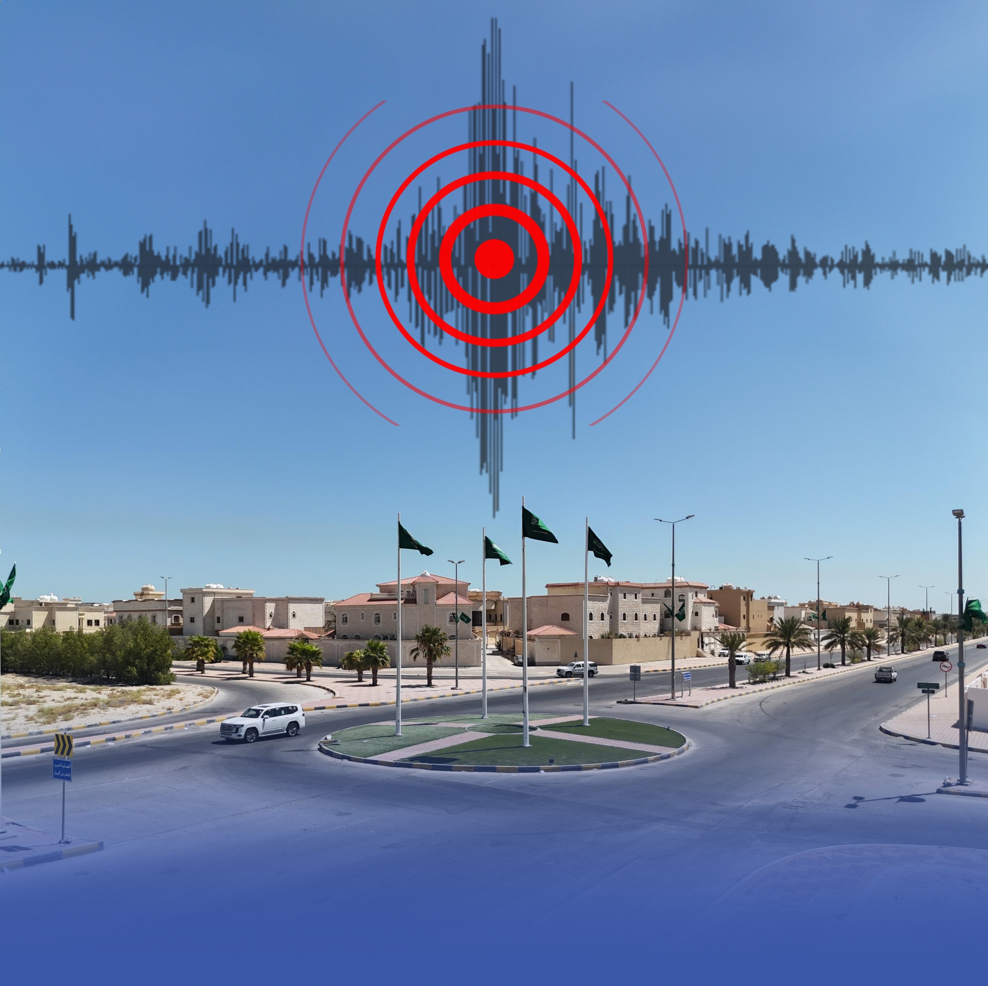 زلزال بقوة 4.34 درجة شمال شرق الخفجي