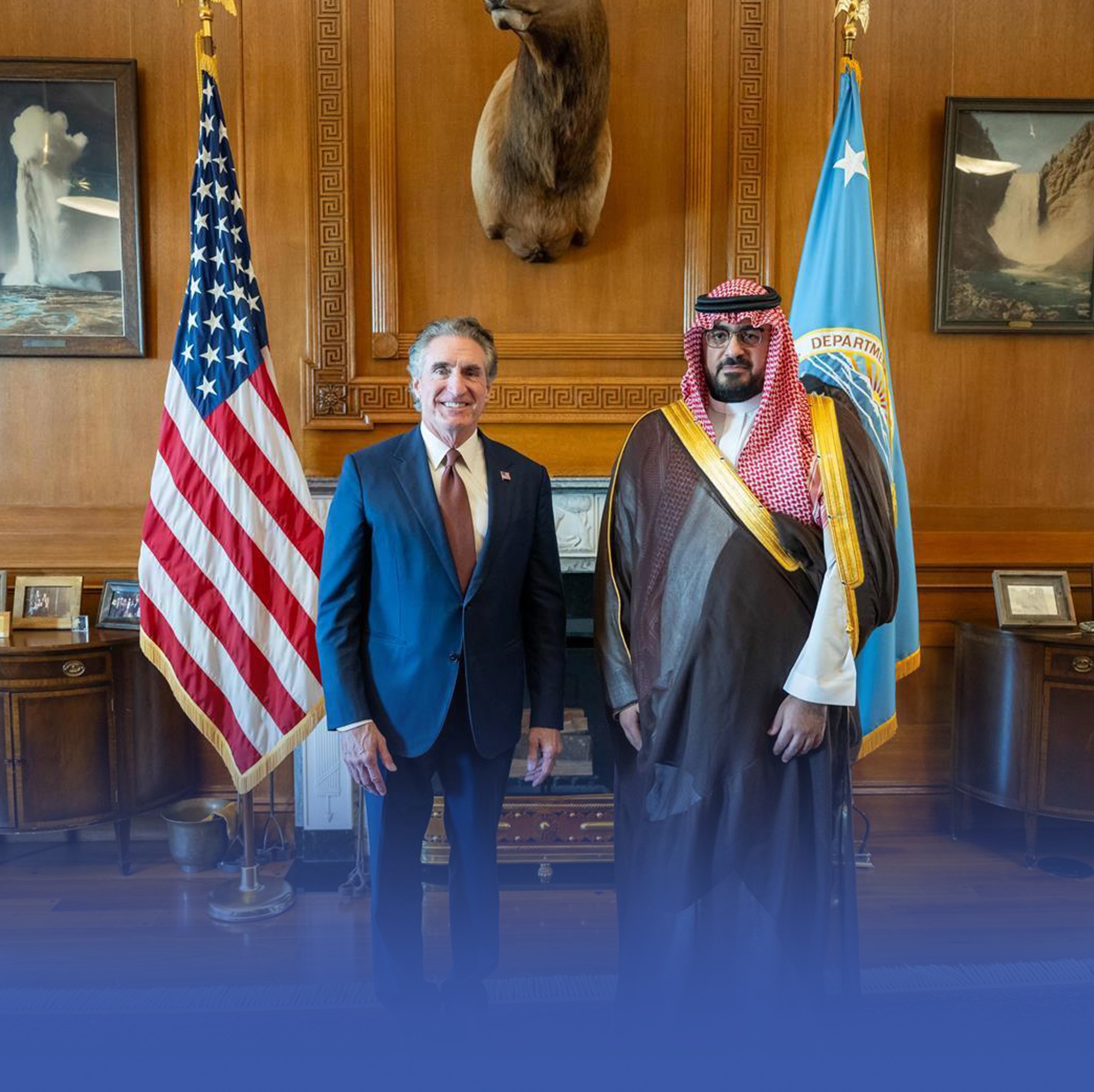 اجتماع سعودي أمريكي يناقش التطورات الاقتصادية
