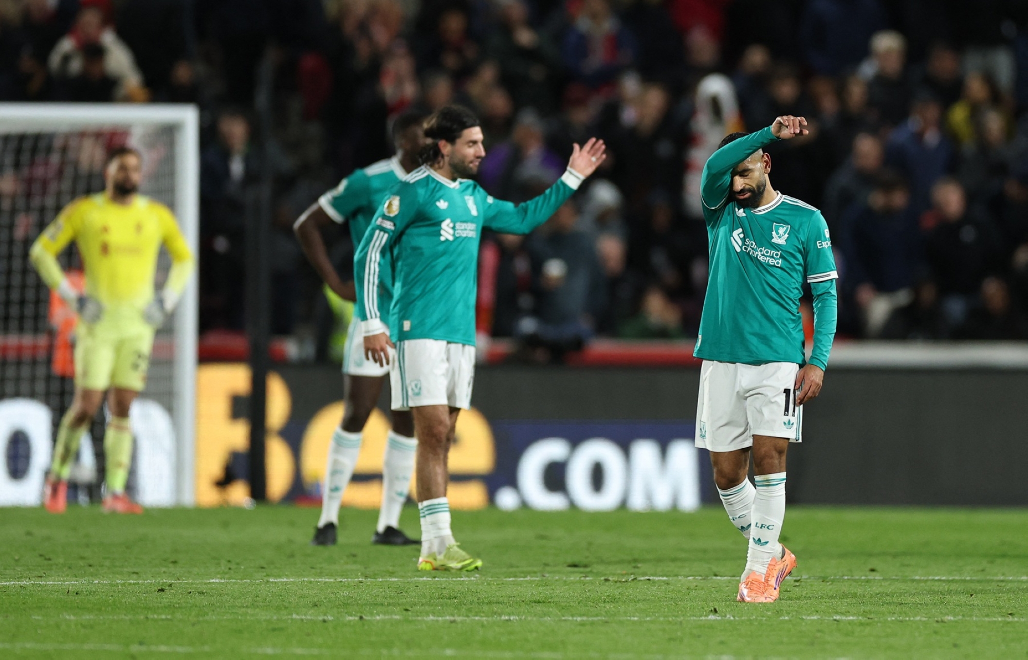 ليفربول يسقط أمام برنتفورد في الدوري الإنجليزي