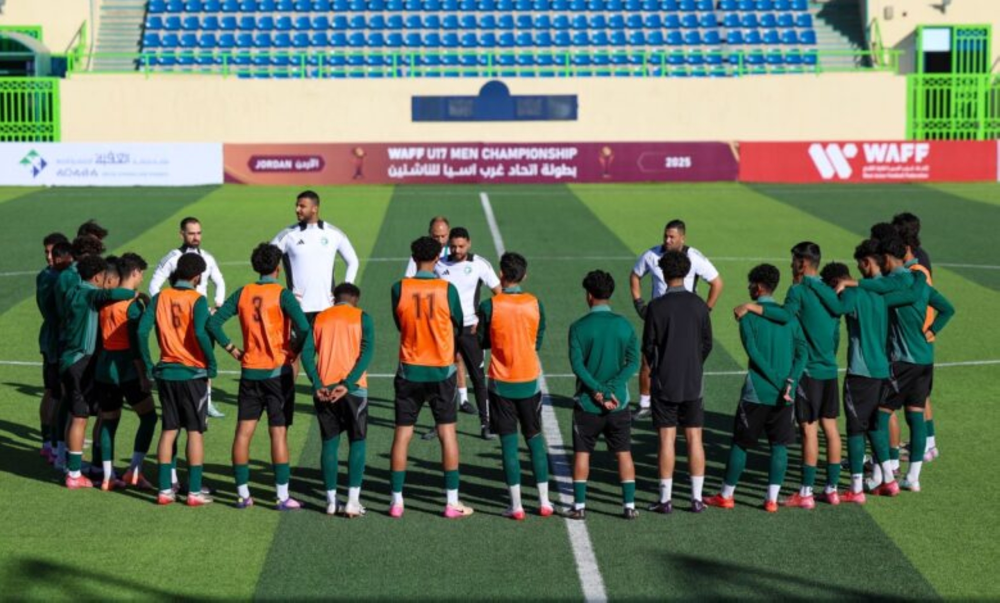 الأخضر يشارك في بطولة غرب آسيا بفئة عمرية أقل