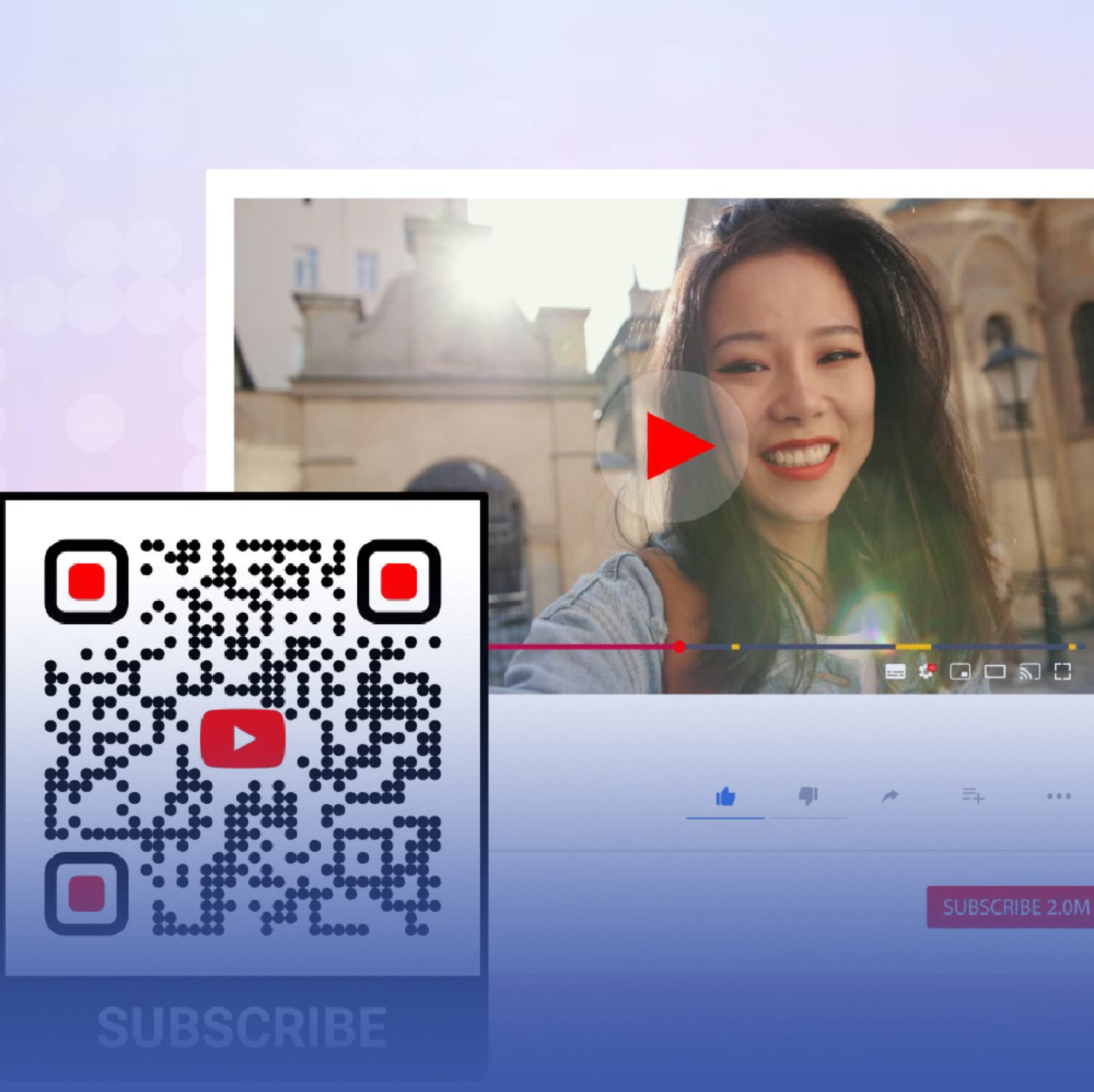 "يوتيوب" تدعم شاشاتها بميزة التسوّق عبر رمز QR