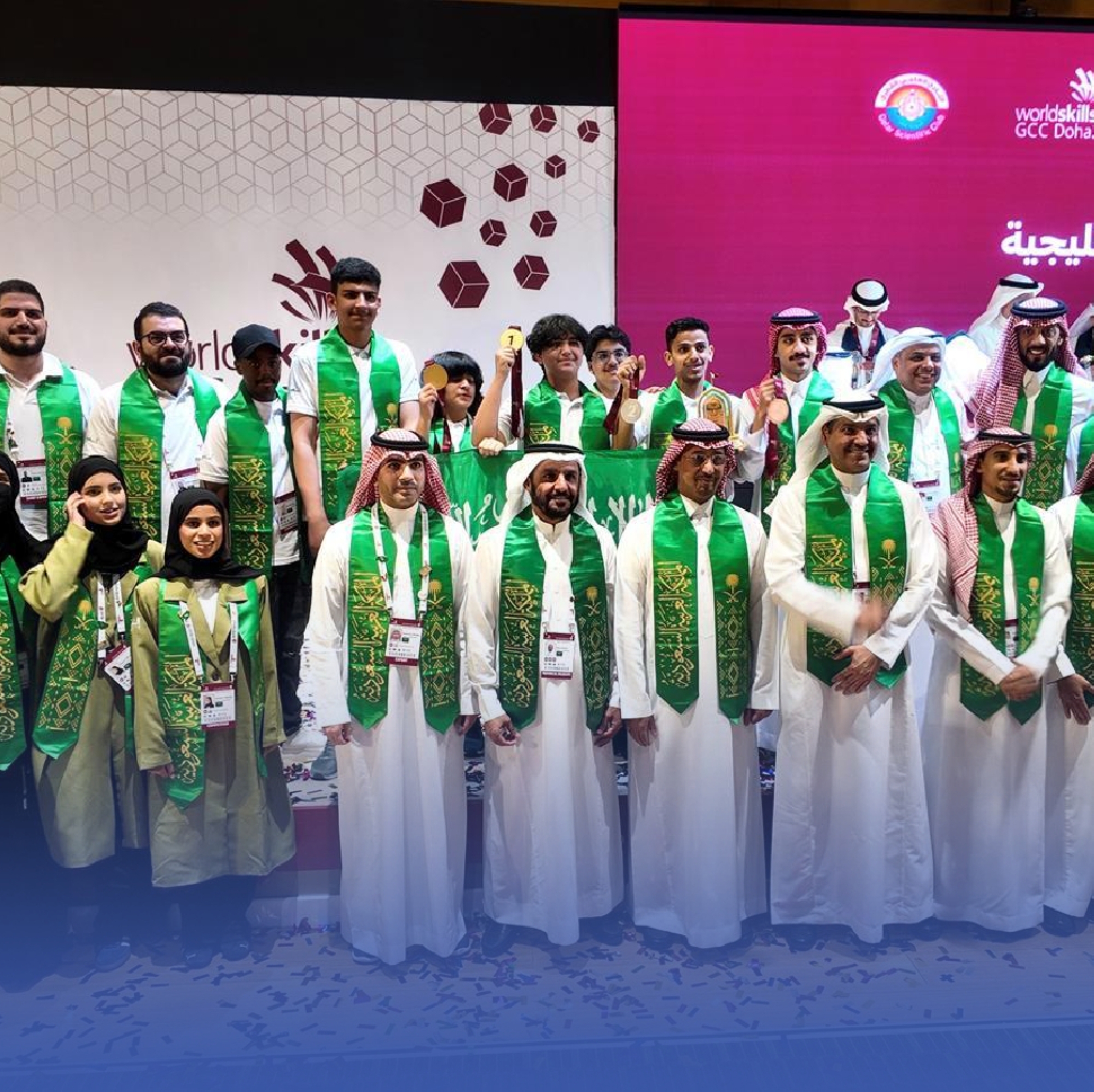 المملكة تتألق بـ6 ميداليات في "المهارات الخليجية 2025"