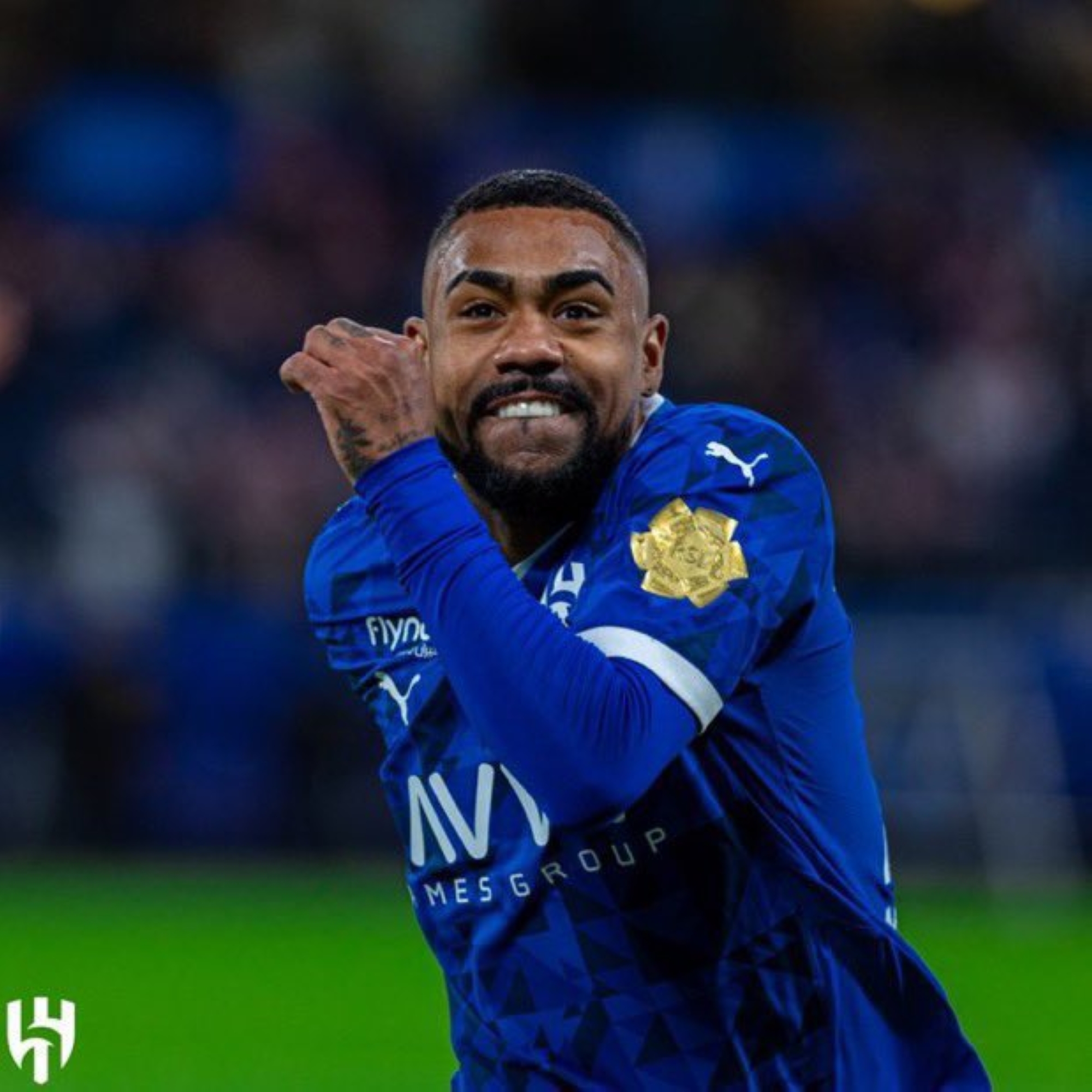 الهلال يعلن سفر مالكوم إلى إسبانيا للاطمئنان على إصابته