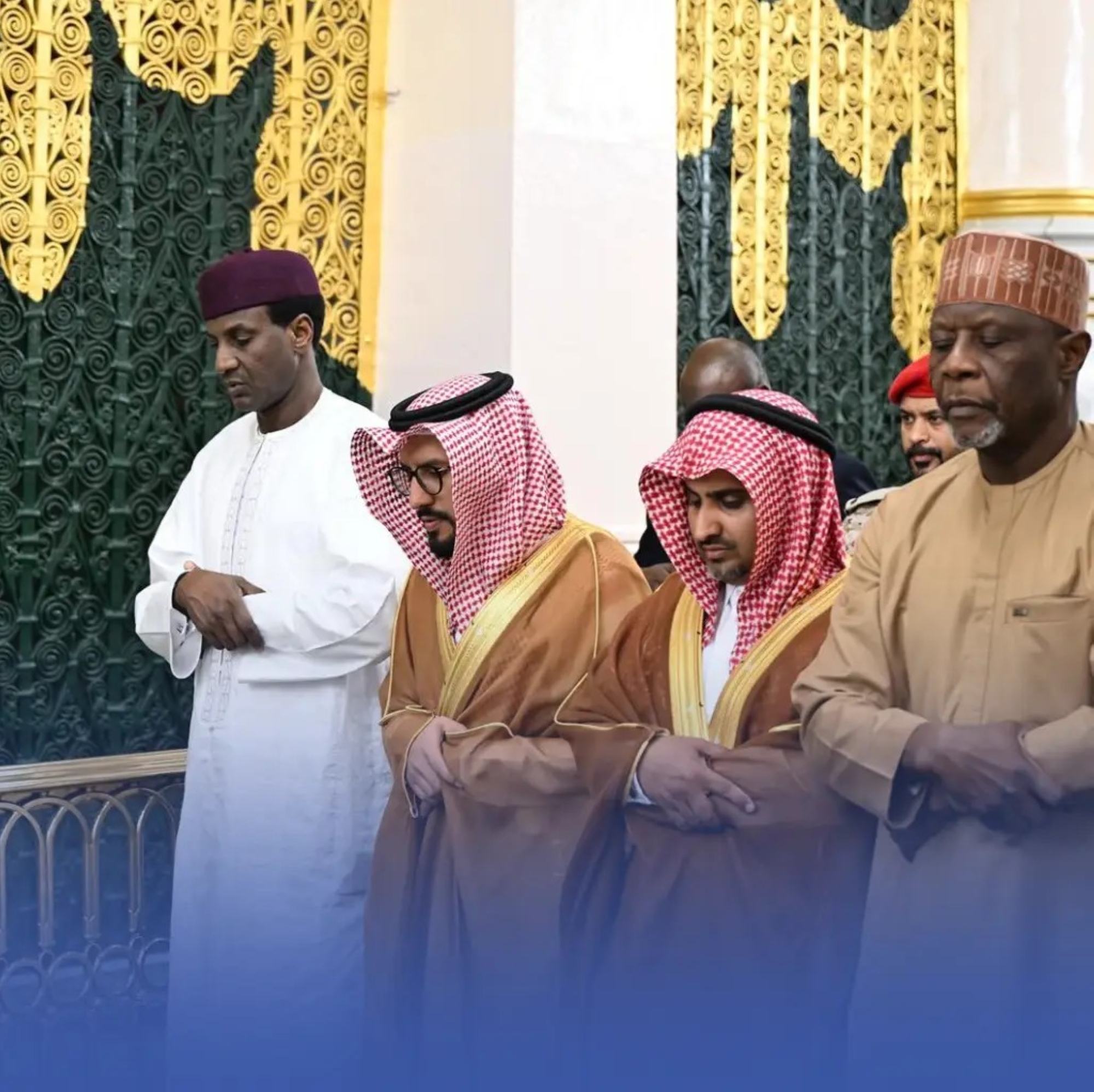 رئيس وزراء النيجر يزور المسجد النبوي