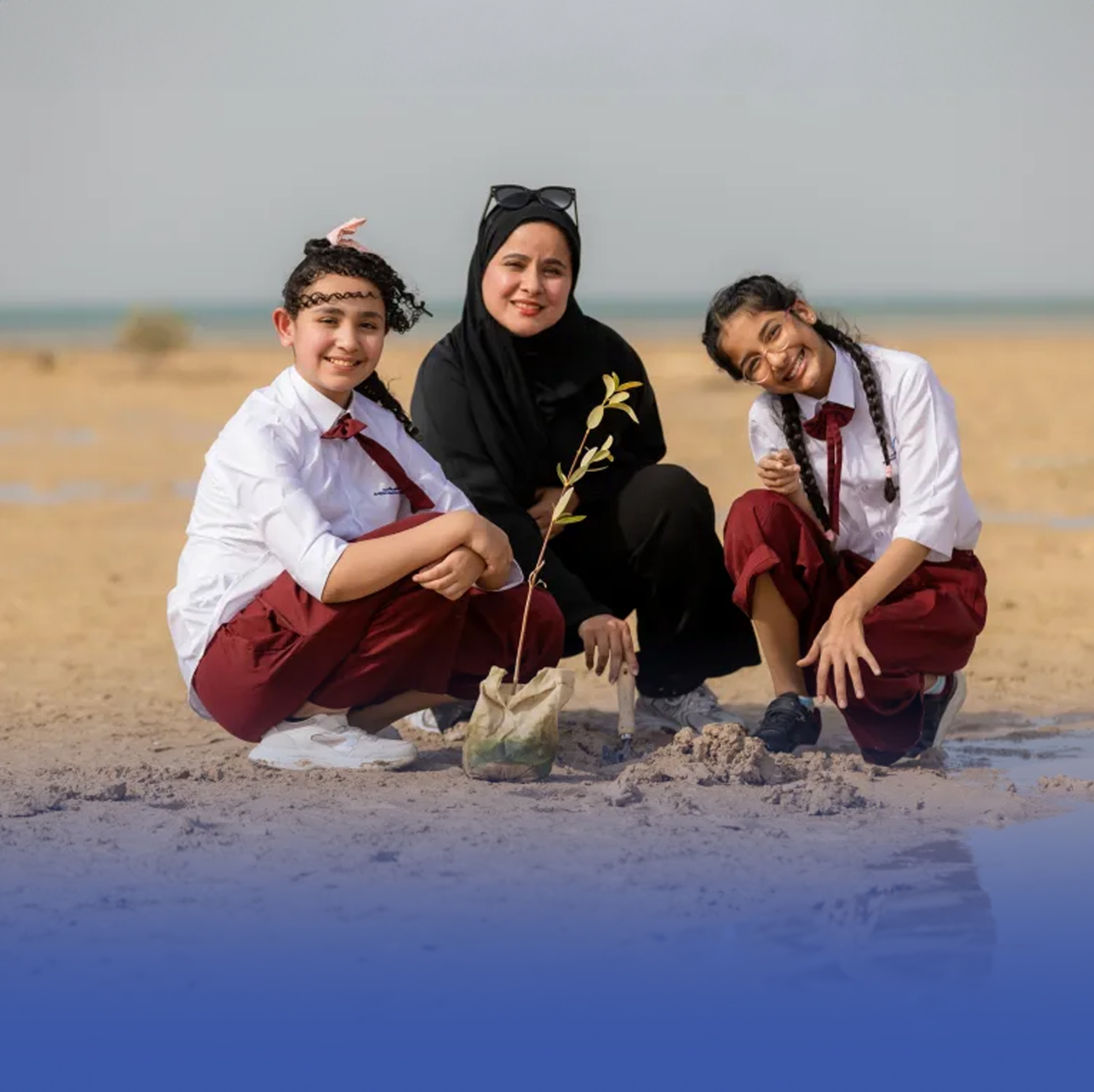 أول مشتل مدرسي لـ"المانغروف" لتعزيز الوعي البيئي