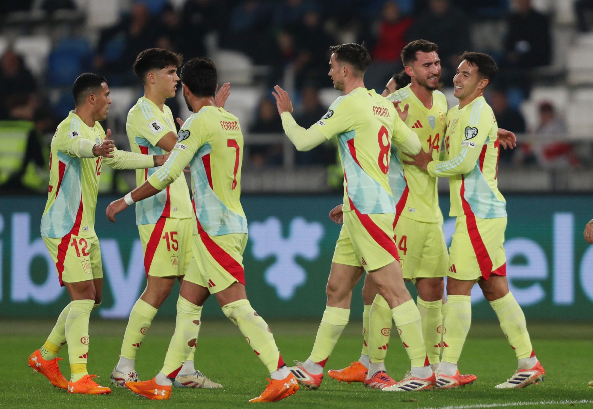 إسبانيا تفوز على جورجيا برباعية بتصفيات كأس العالم
