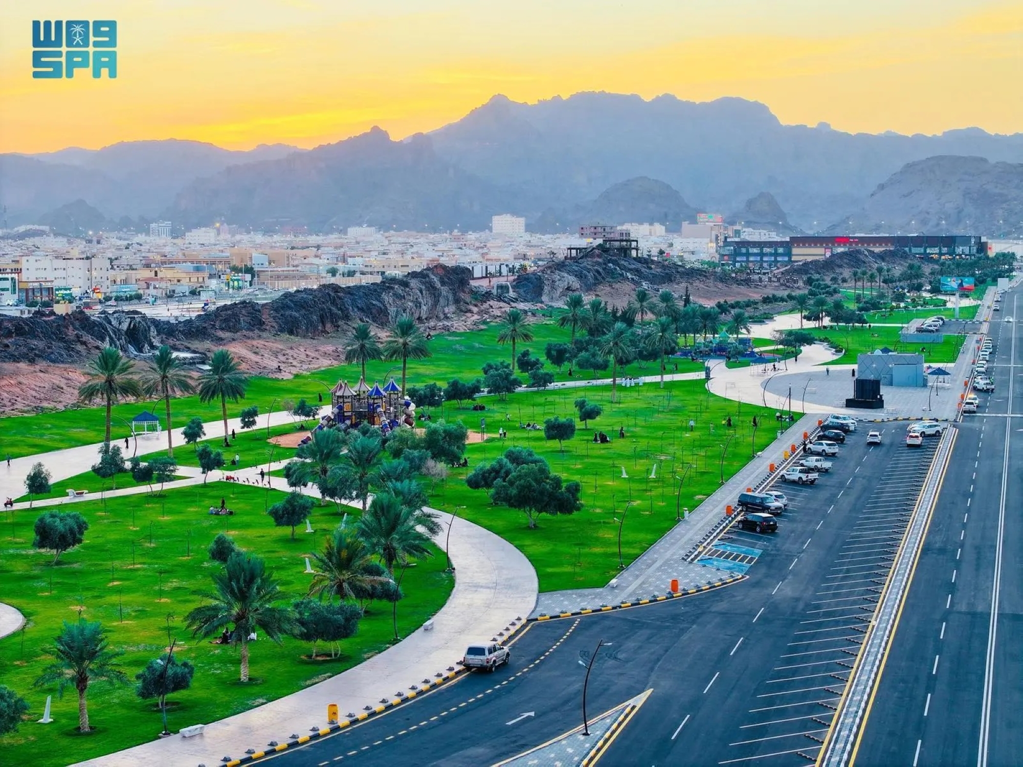 46 حديقة جديدة داخل أحياء حائل