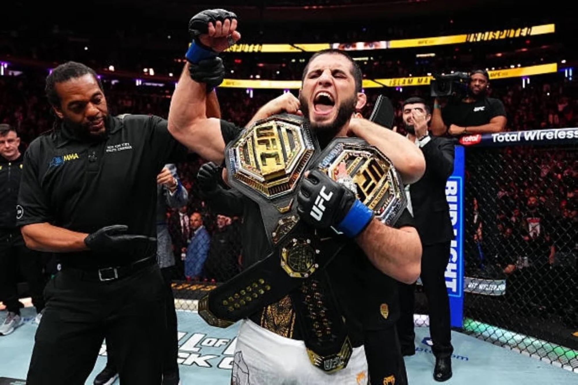ماخاشيف يُعيد رسم خريطة "UFC" بفوزه بلقب وزن الوسط