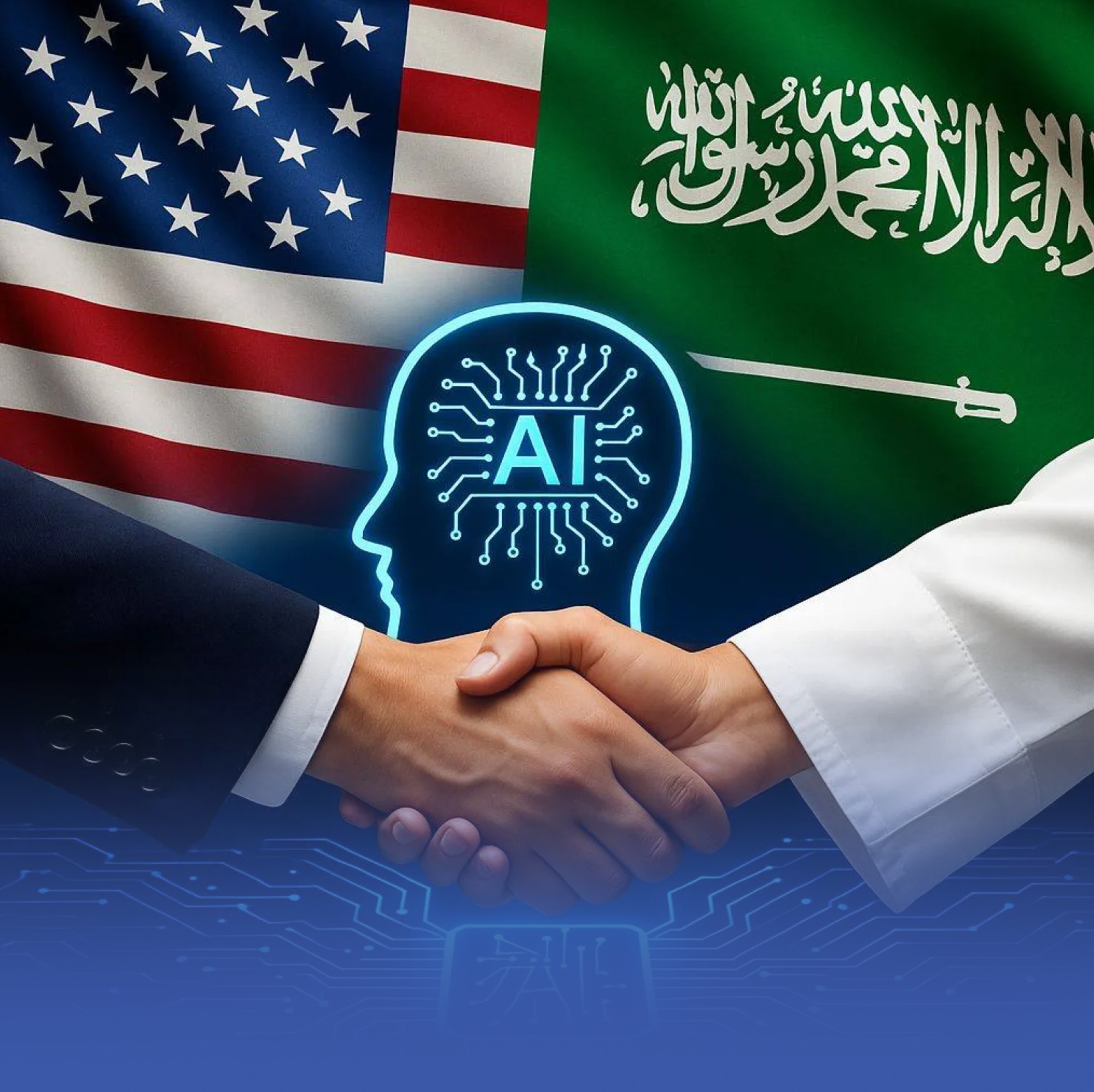 شراكة استراتيجية للذكاء الاصطناعي بين المملكة وأمريكا