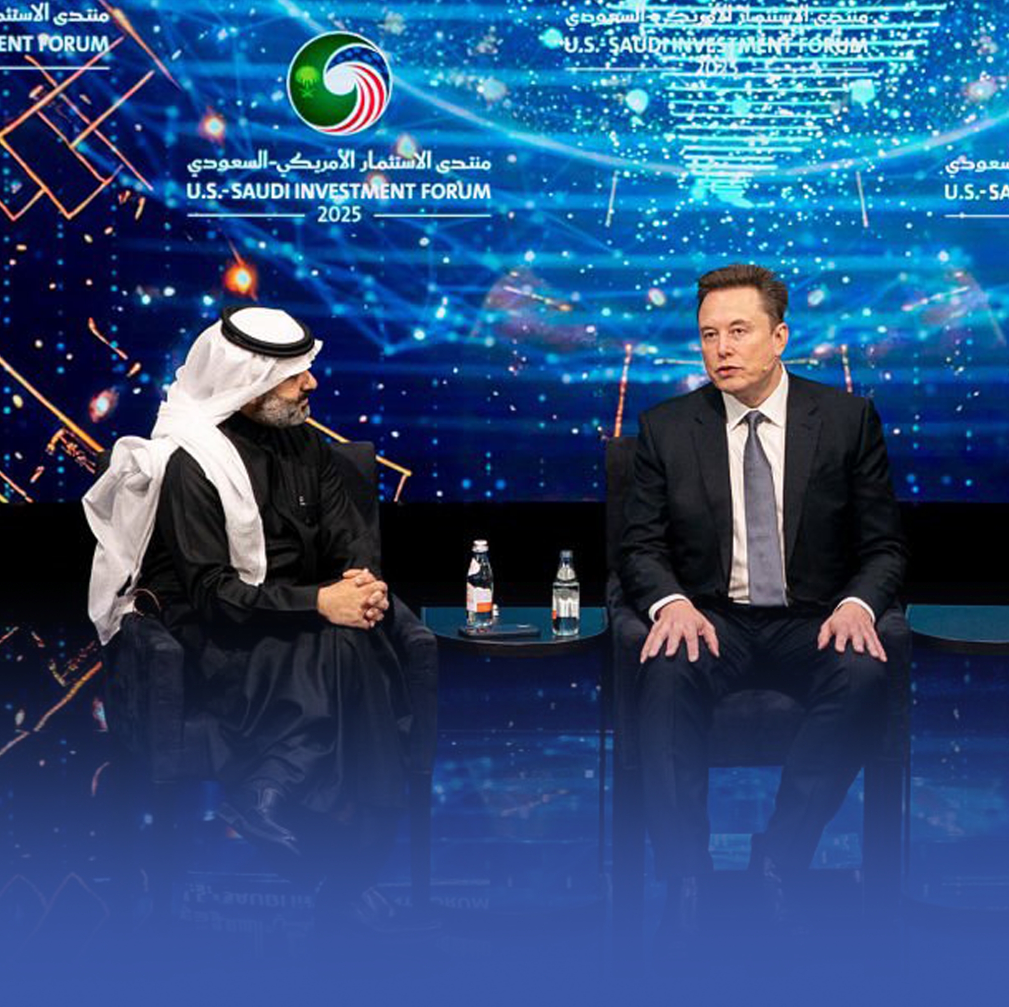 ماسك يعلن مشروعًا بين XAI وهيوماين وإنفيديا
