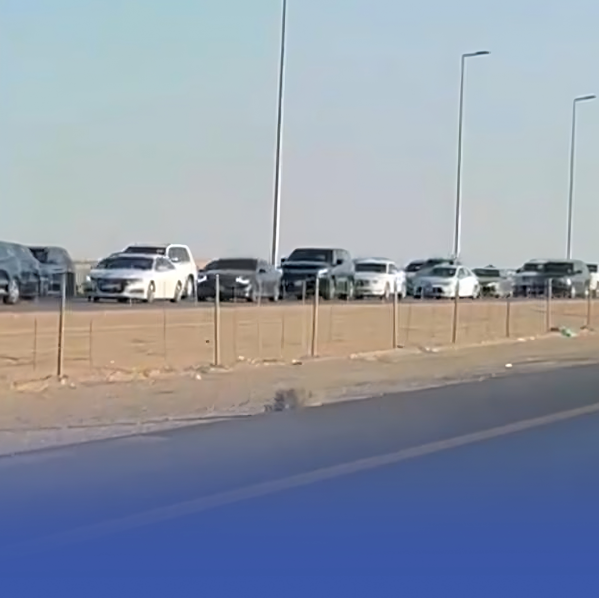 طريق القصيم يشهد اختناقاً مرورياً مع بداية إجازة الخريف