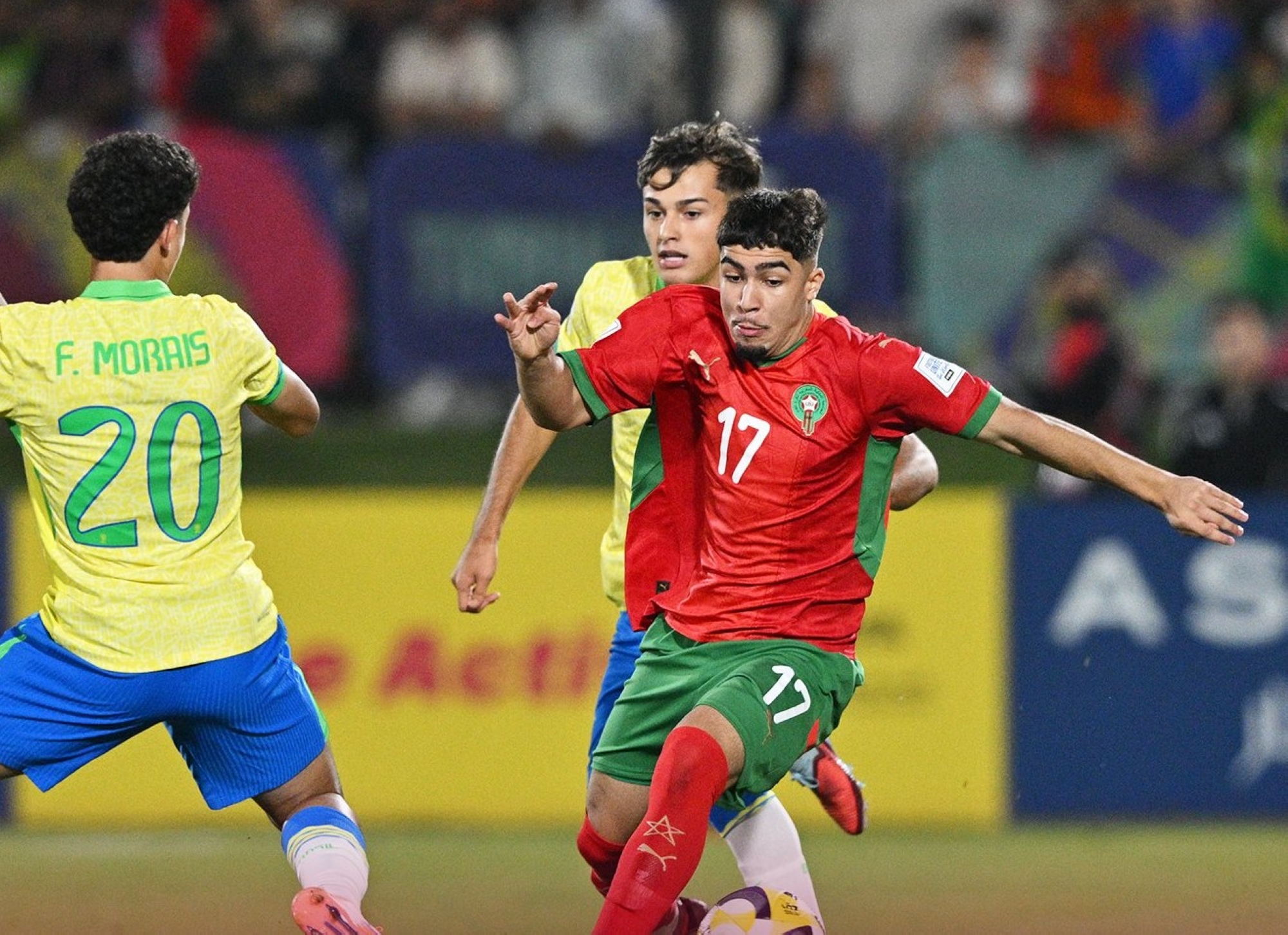 المغرب يودع كأس العالم تحت 17 عاماً على يد البرازيل