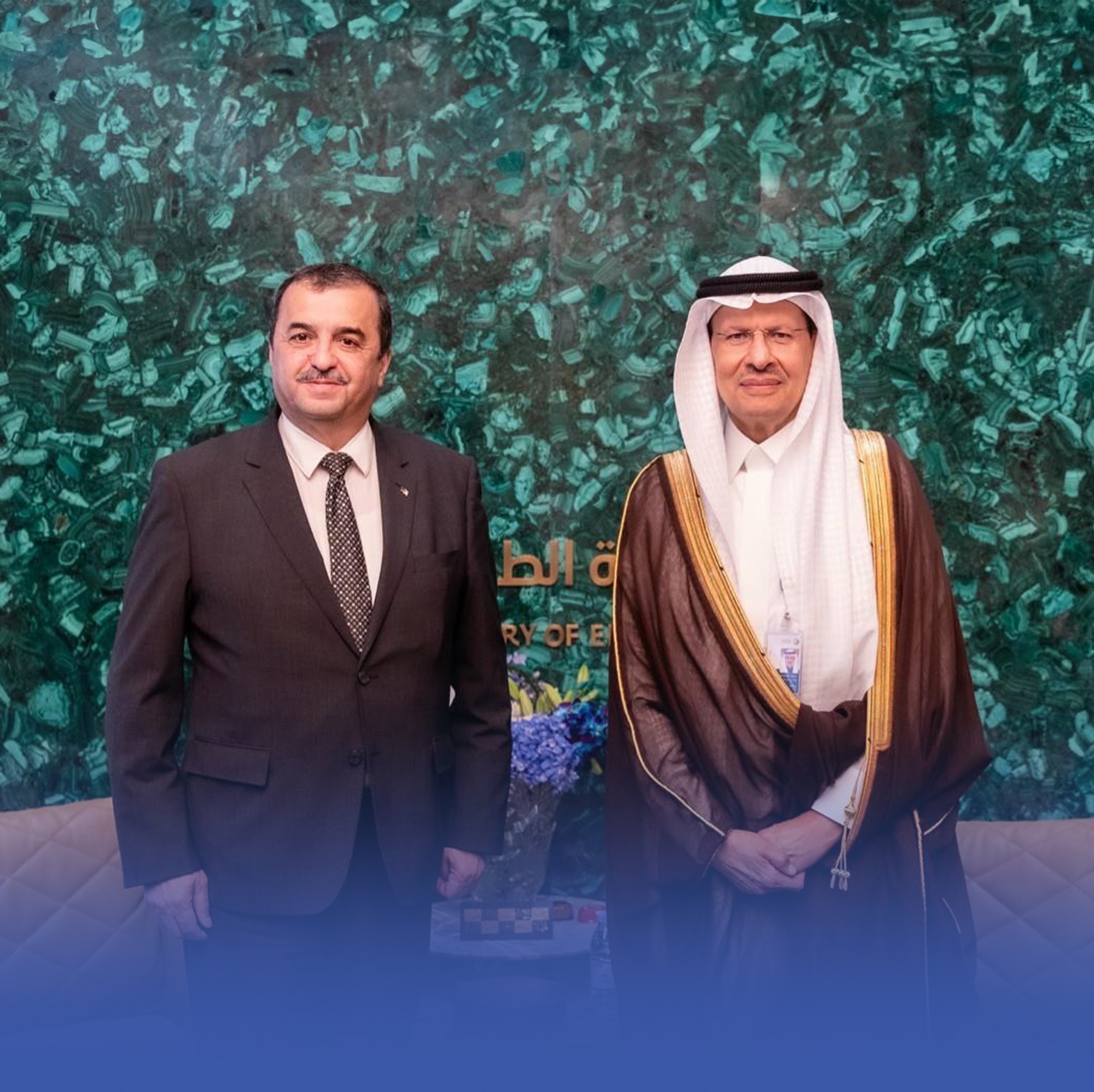 وزير الطاقة يبحث التعاون في البترول والغاز مع الجزائر
