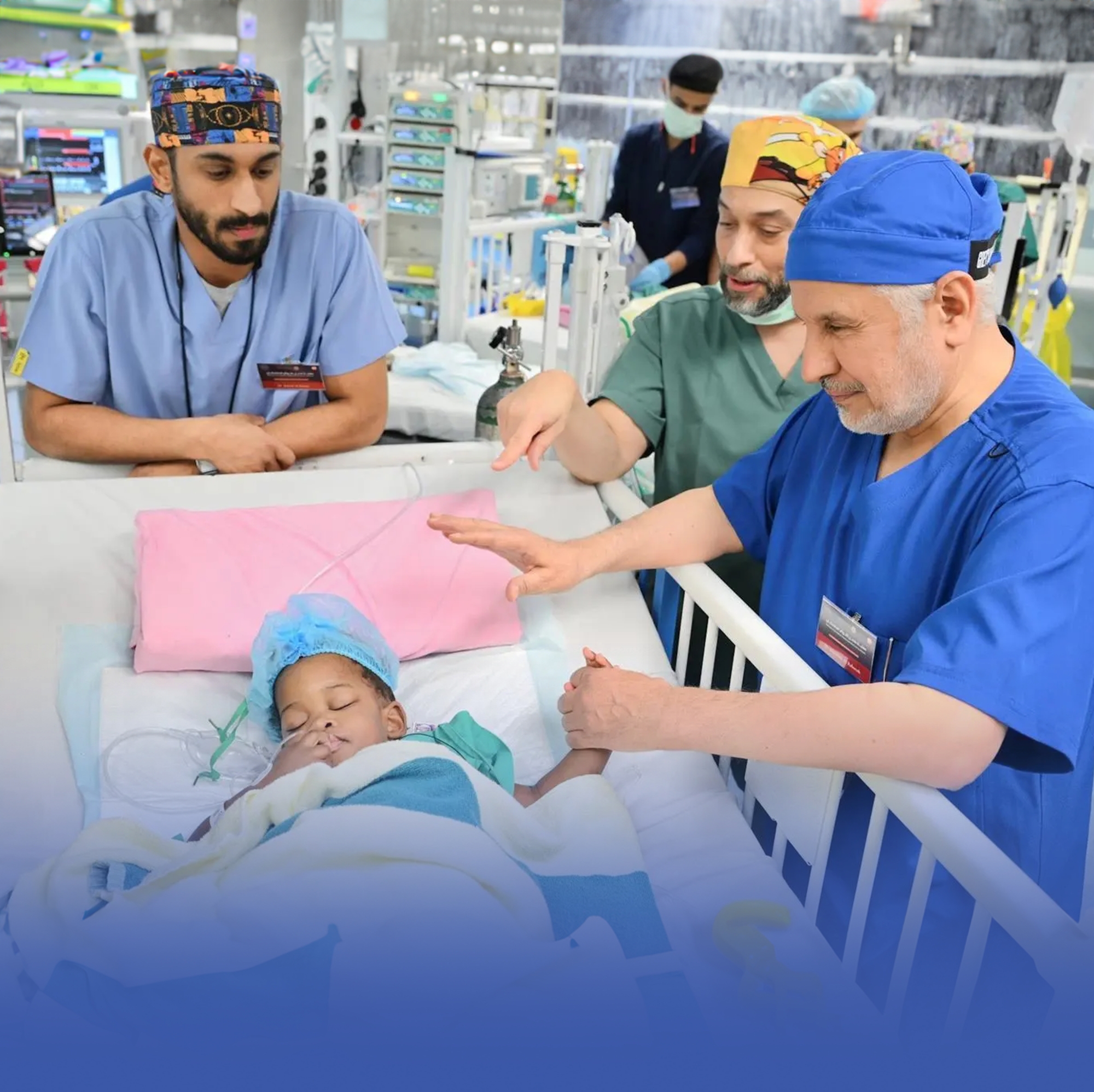 الربيعة: استقرار التوأم الجامايكي "أزاريا".. و"أزورا" بحالة حرجة