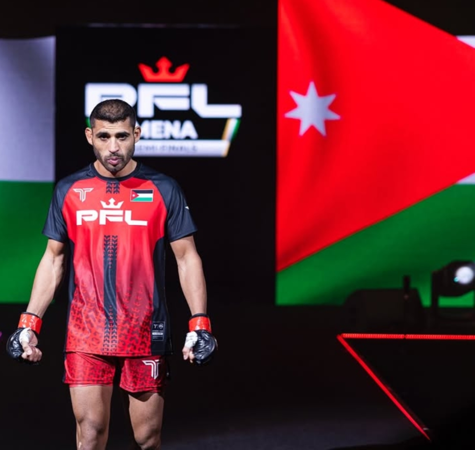الأردني أبزاخ يطمح لحزام PFL MENA