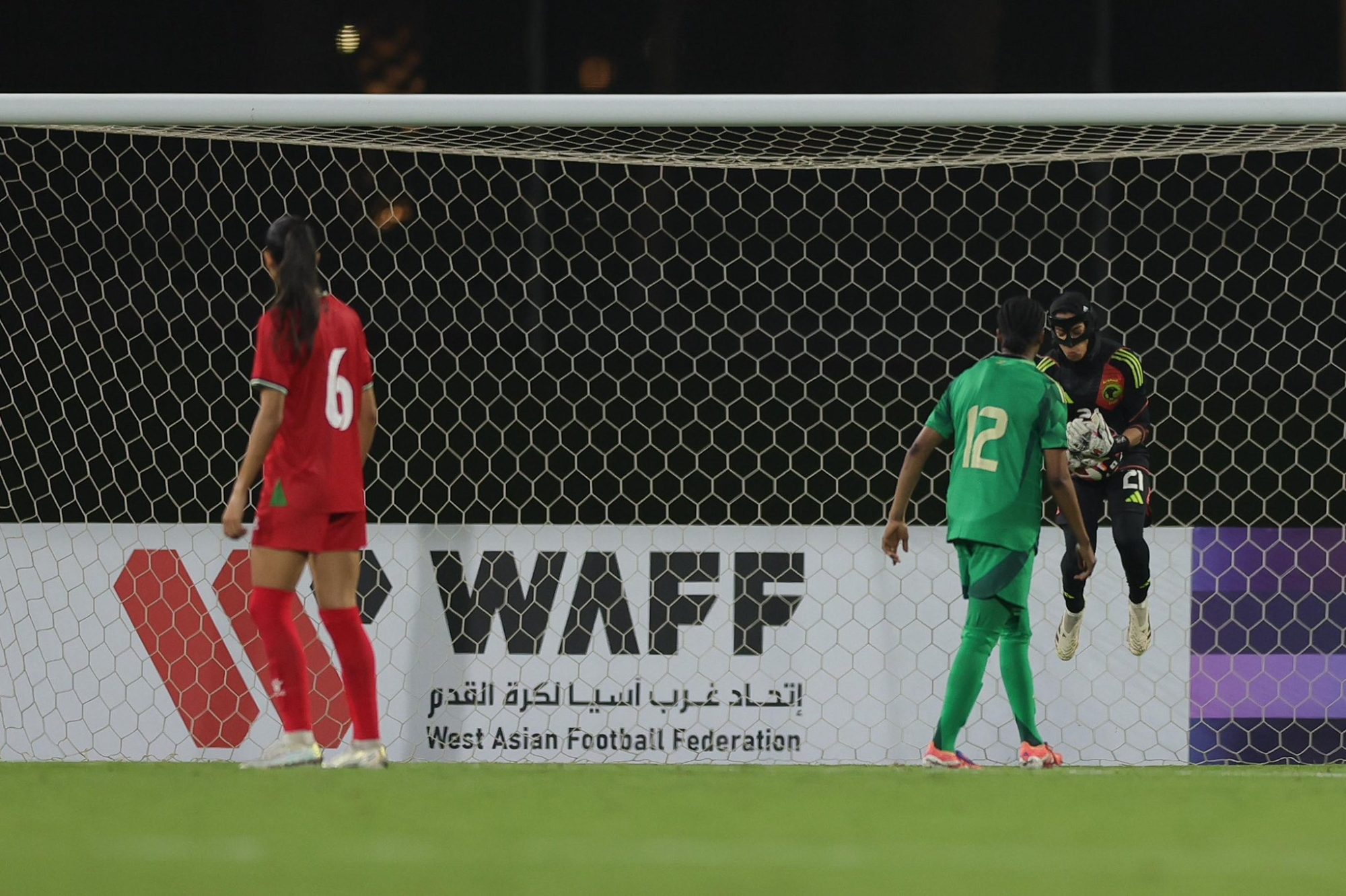 أخضر السيدات يخسر من منتخب فلسطين في نصف نهائي غرب آسيا