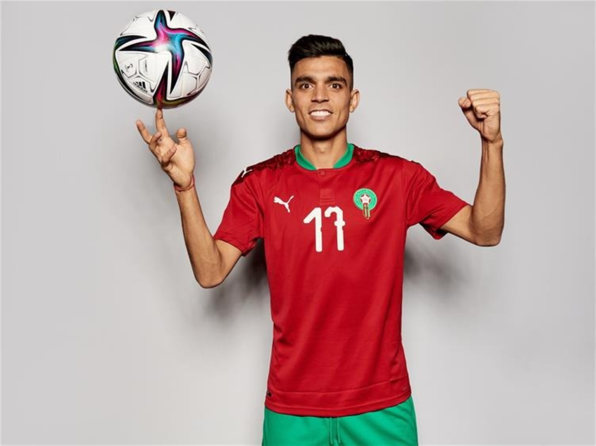 مجموعة الأخضر.. الإصابة قد تحرم المغربي "بن شرقي" من المشاركة بـ"كأس العرب"