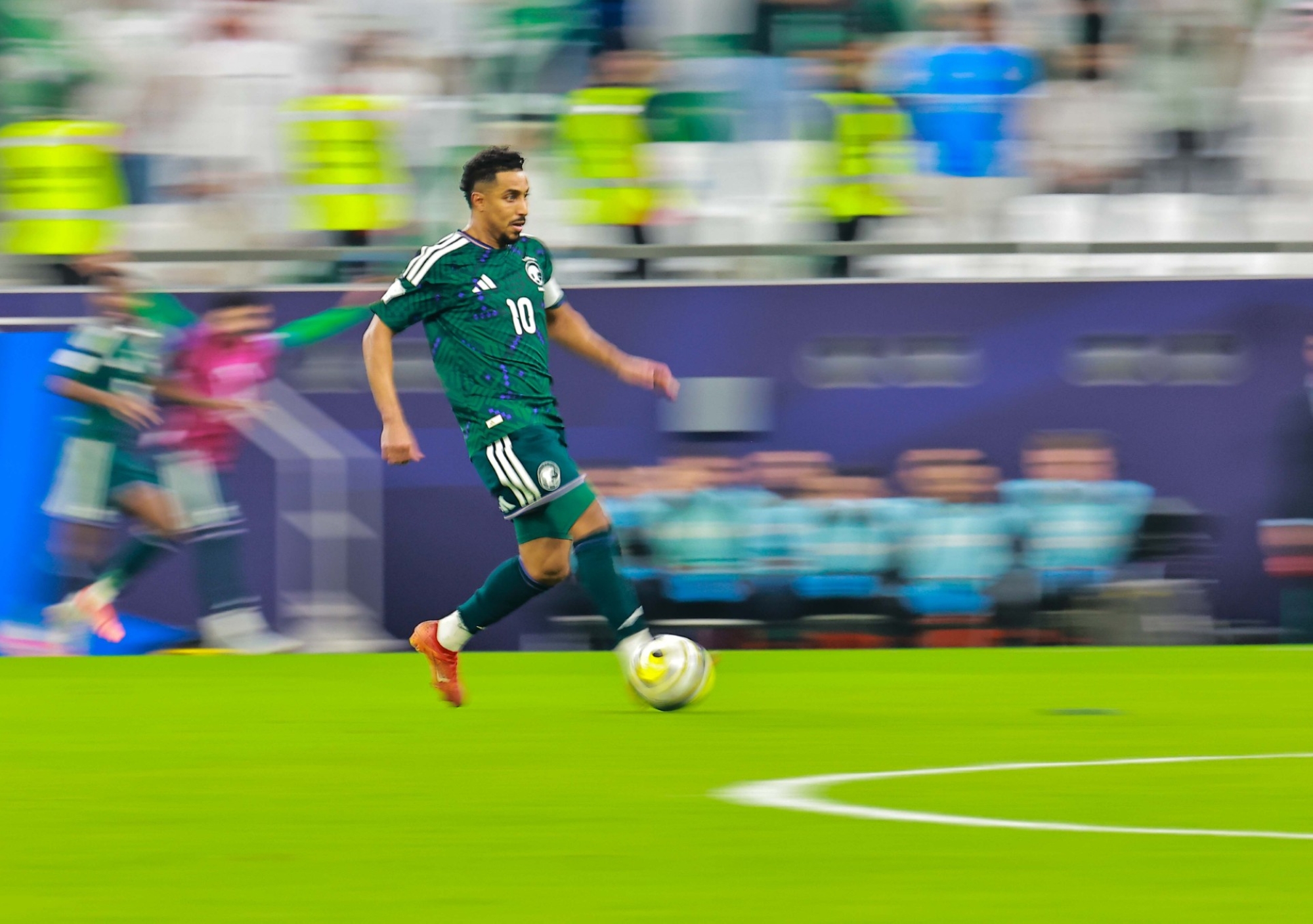 الدوسري بعد الفوز على عُمان: جئنا لنحصد اللقب.. وليس لمجرد المشاركة